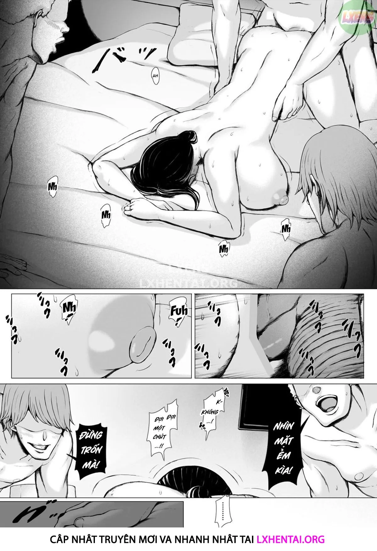 HentaiVN.net - Ảnh 47 - Hahagui Ottori Okaasan ga Toshishita Yarichin ni Nerawareru Toki - Chap 3A