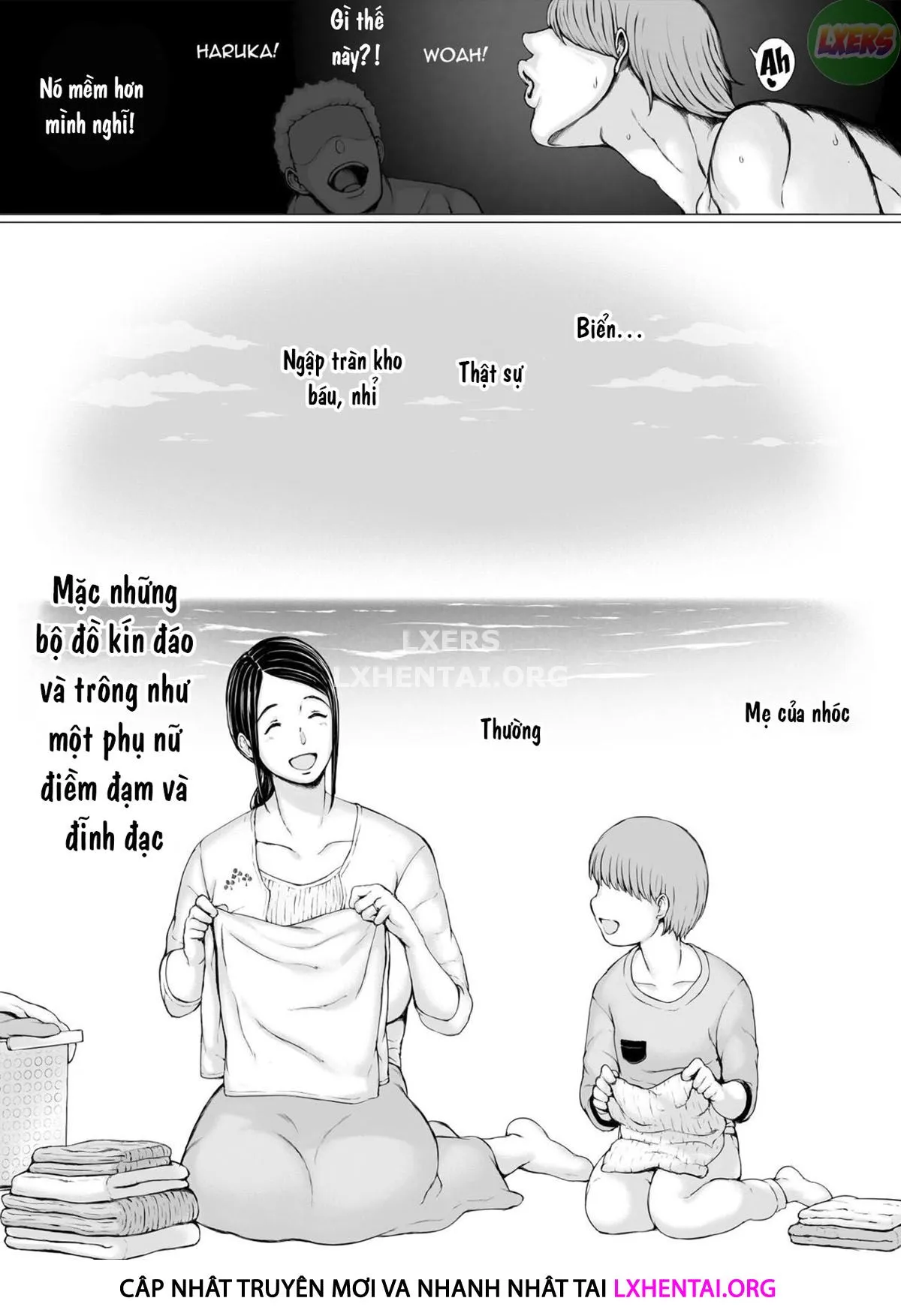 HentaiVN.net - Ảnh 64 - Hahagui Ottori Okaasan ga Toshishita Yarichin ni Nerawareru Toki - Chap 3A