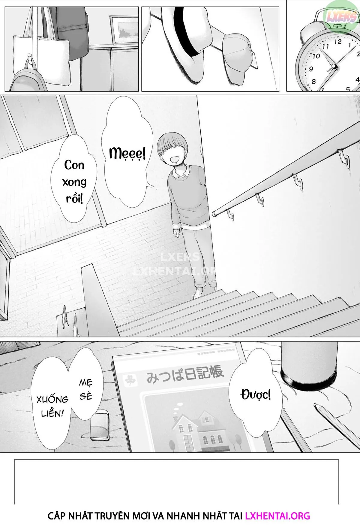 HentaiVN.net - Ảnh 61 - Hahagui Ottori Okaasan ga Toshishita Yarichin ni Nerawareru Toki - Chap 3B