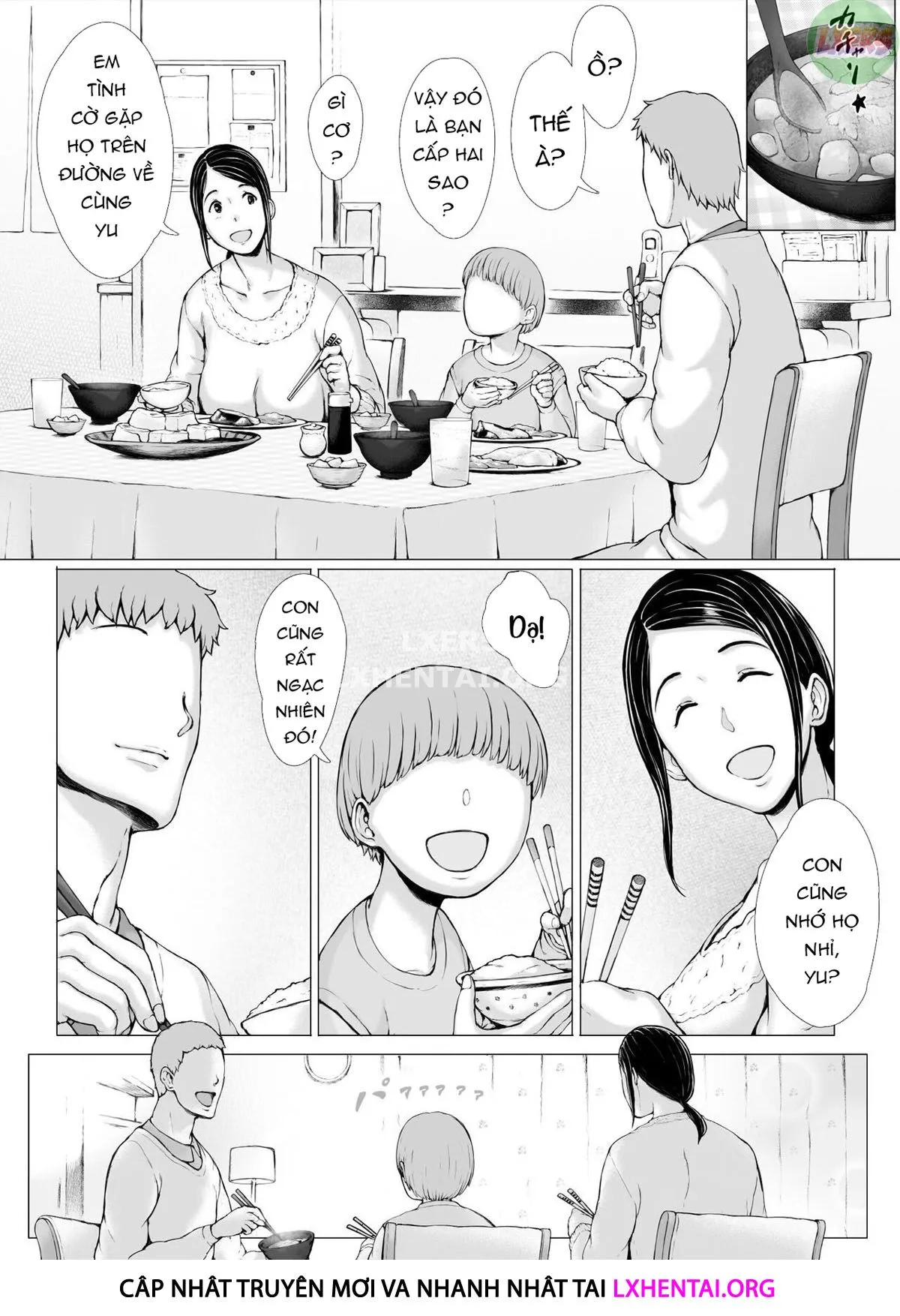 HentaiVN.net - Ảnh 62 - Hahagui Ottori Okaasan ga Toshishita Yarichin ni Nerawareru Toki - Chap 3B