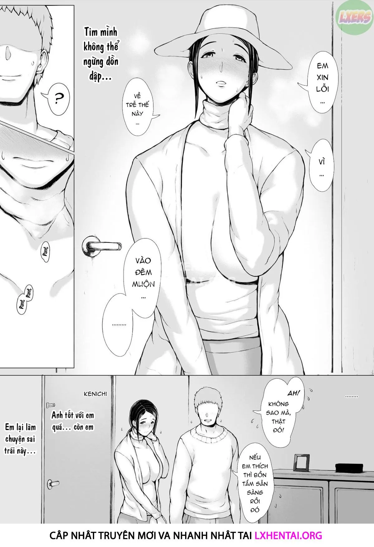 HentaiVN.net - Ảnh 64 - Hahagui Ottori Okaasan ga Toshishita Yarichin ni Nerawareru Toki - Chap 3B