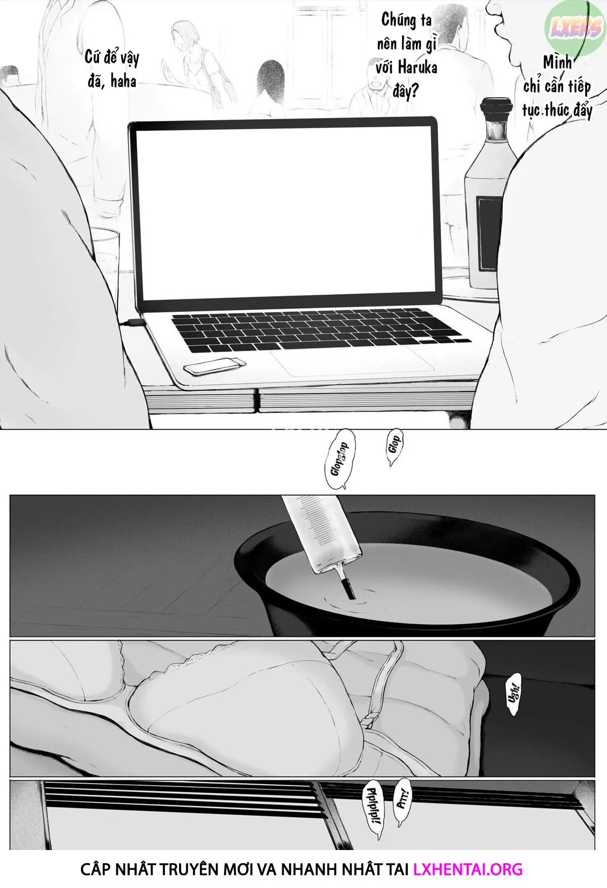HentaiVN.net - Ảnh 13 - Hahagui Ottori Okaasan ga Toshishita Yarichin ni Nerawareru Toki - Chap 3C | END