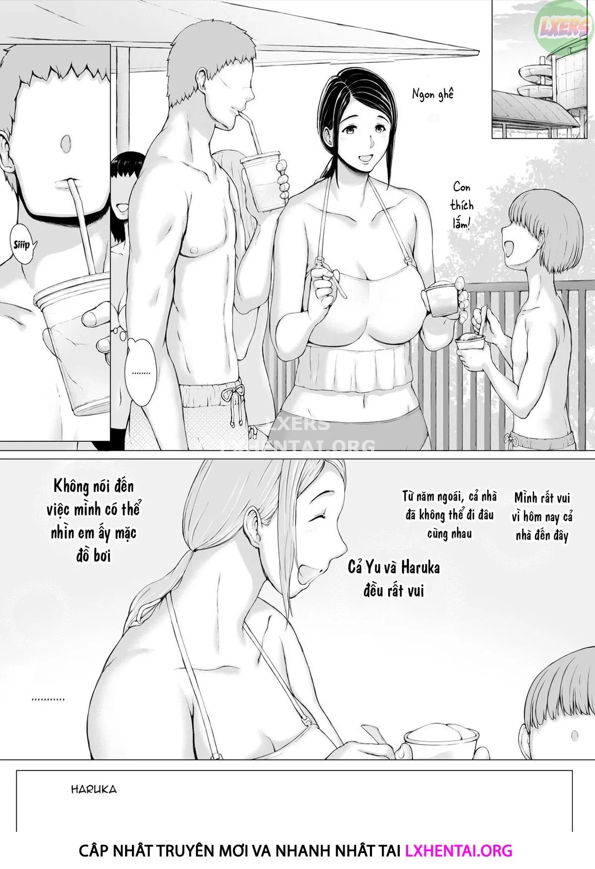 HentaiVN.net - Ảnh 21 - Hahagui Ottori Okaasan ga Toshishita Yarichin ni Nerawareru Toki - Chap 3C | END