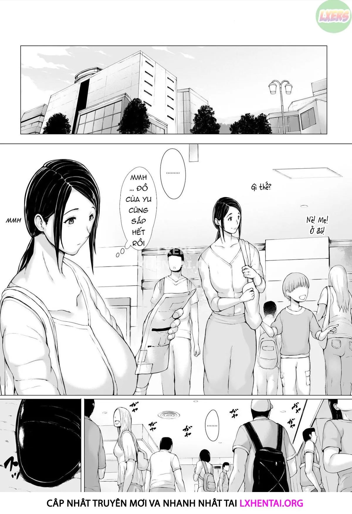HentaiVN.net - Ảnh 31 - Hahagui Ottori Okaasan ga Toshishita Yarichin ni Nerawareru Toki - Chap 3C | END