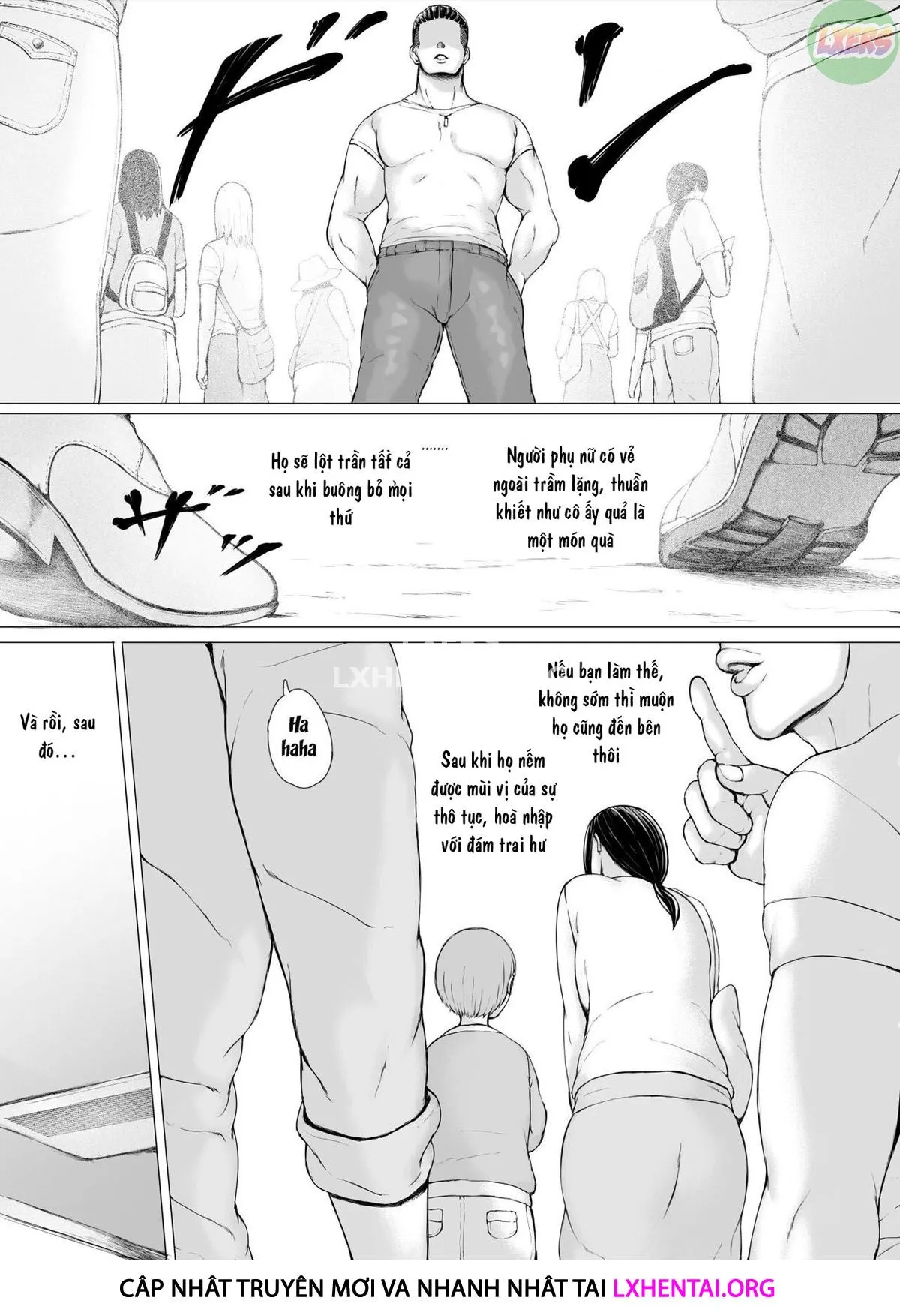 HentaiVN.net - Ảnh 32 - Hahagui Ottori Okaasan ga Toshishita Yarichin ni Nerawareru Toki - Chap 3C | END