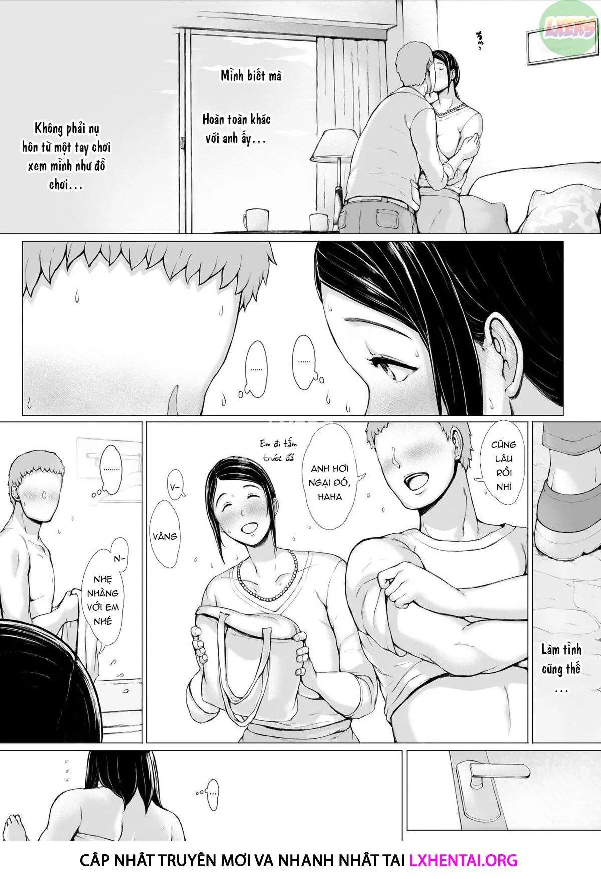 HentaiVN.net - Ảnh 47 - Hahagui Ottori Okaasan ga Toshishita Yarichin ni Nerawareru Toki - Chap 3C | END
