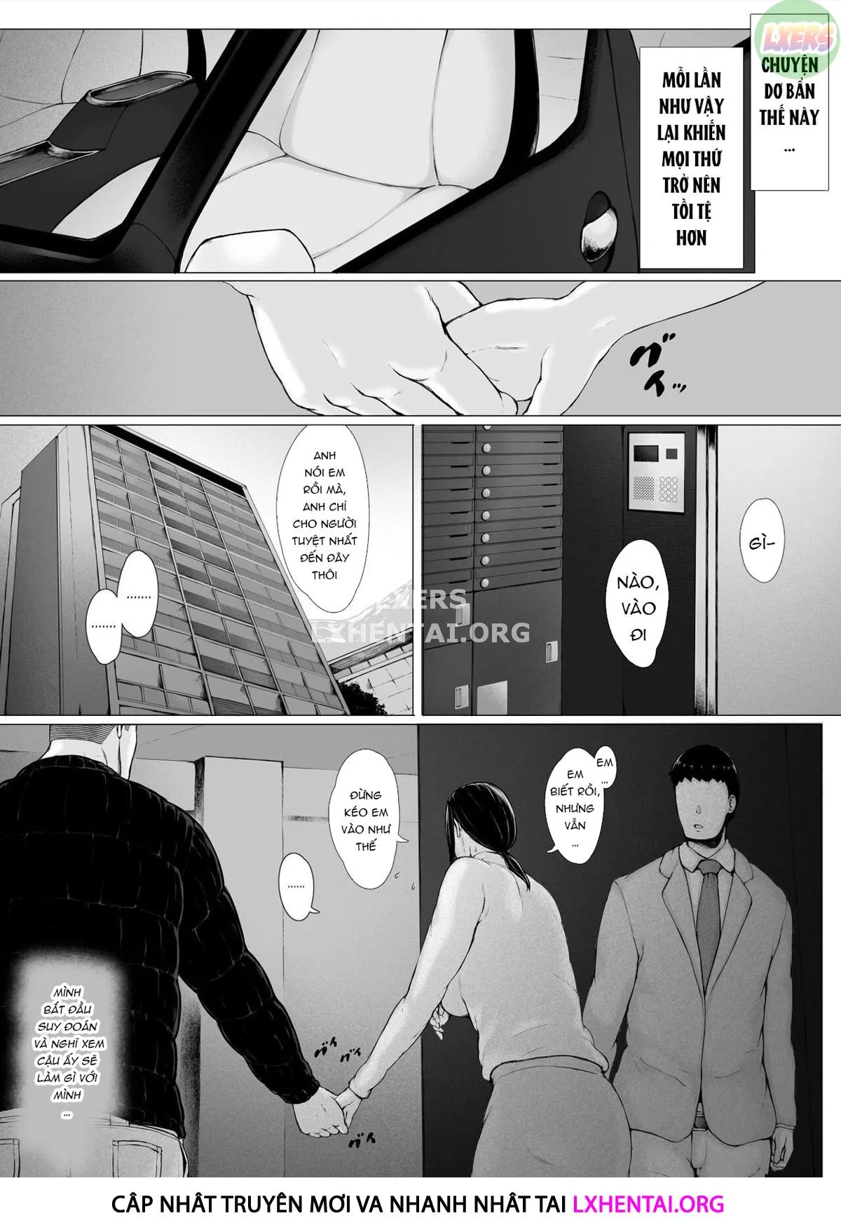 HentaiVN.net - Ảnh 5 - Hahagui Ottori Okaasan ga Toshishita Yarichin ni Nerawareru Toki - Chap 3C | END