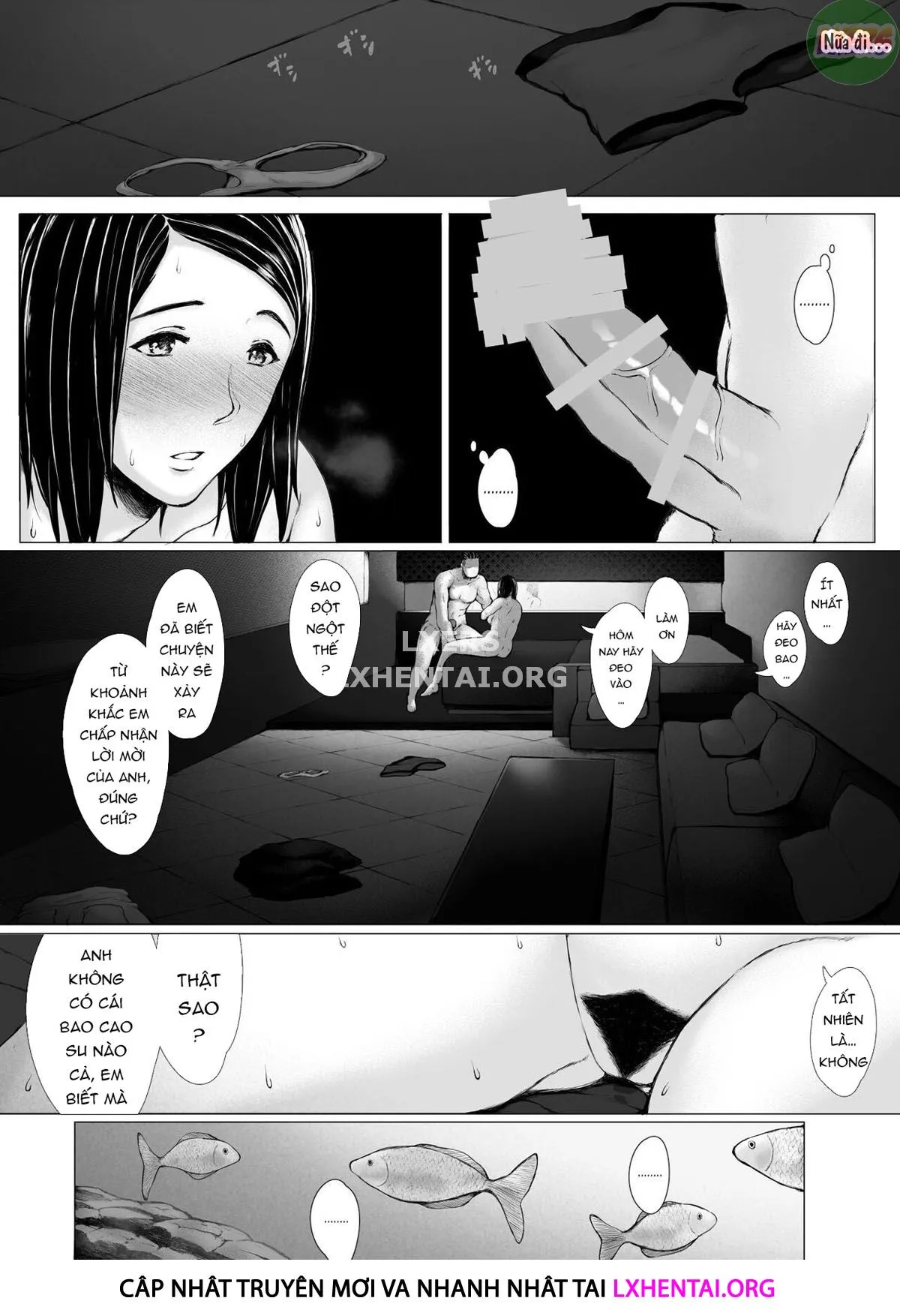 HentaiVN.net - Ảnh 51 - Hahagui Ottori Okaasan ga Toshishita Yarichin ni Nerawareru Toki - Chap 3C | END