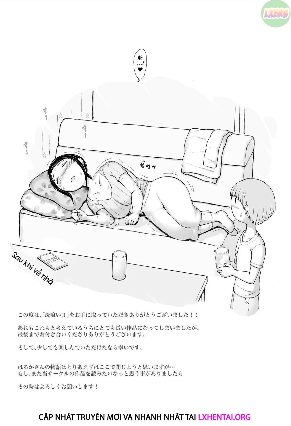 HentaiVN.net - Ảnh 56 - Hahagui Ottori Okaasan ga Toshishita Yarichin ni Nerawareru Toki - Chap 3C | END