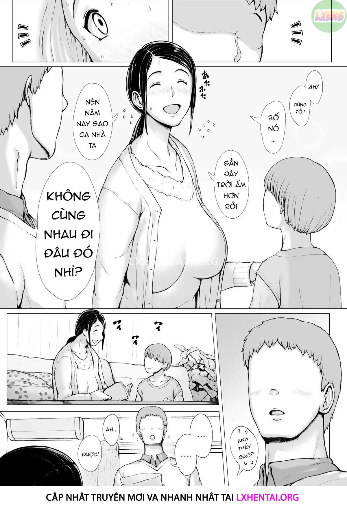 HentaiVN.net - Ảnh 8 - Hahagui Ottori Okaasan ga Toshishita Yarichin ni Nerawareru Toki - Chap 3C | END
