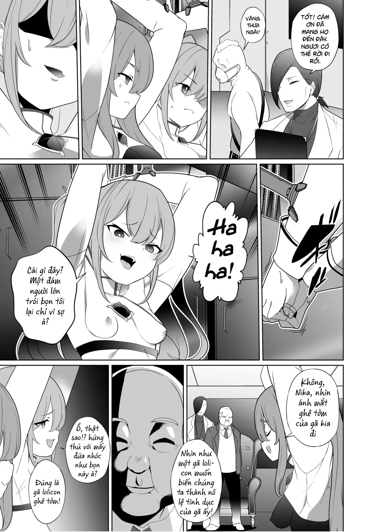HentaiVN.net - Ảnh 11 - Jo Chiku Kako Plant Torawareta Hero Twin-Bird - Chapter 1