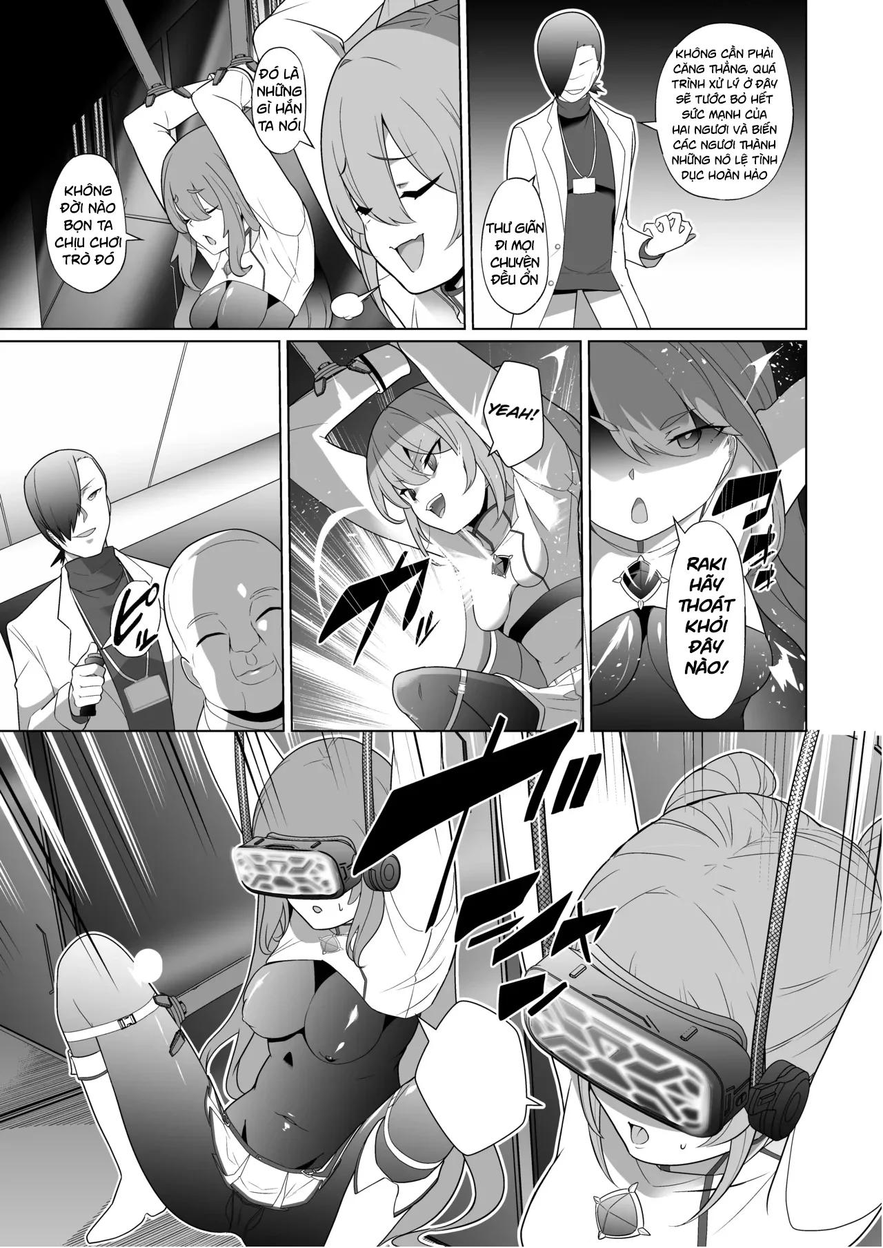 HentaiVN.net - Ảnh 13 - Jo Chiku Kako Plant Torawareta Hero Twin-Bird - Chapter 1