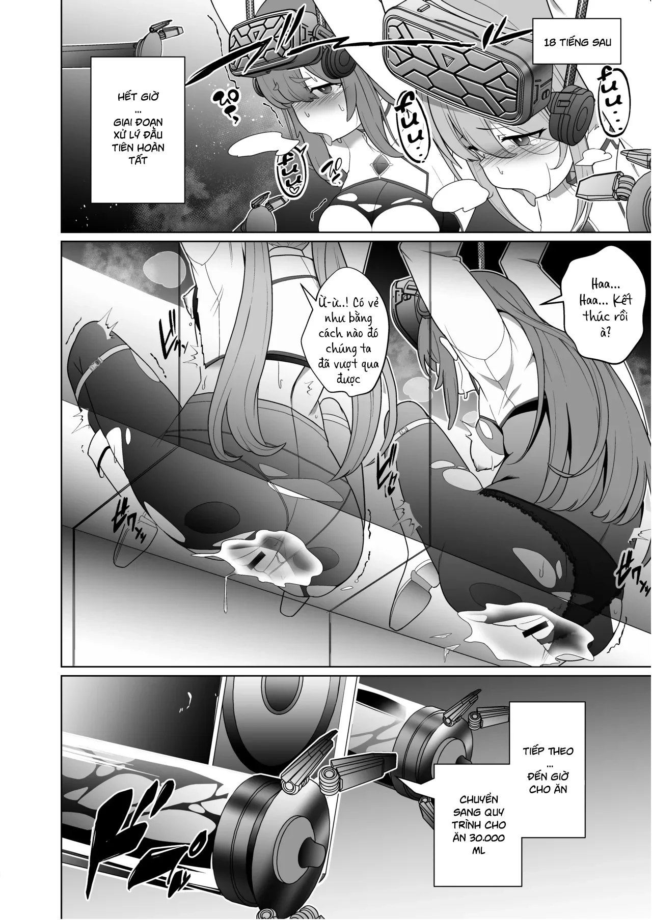 HentaiVN.net - Ảnh 20 - Jo Chiku Kako Plant Torawareta Hero Twin-Bird - Chapter 1