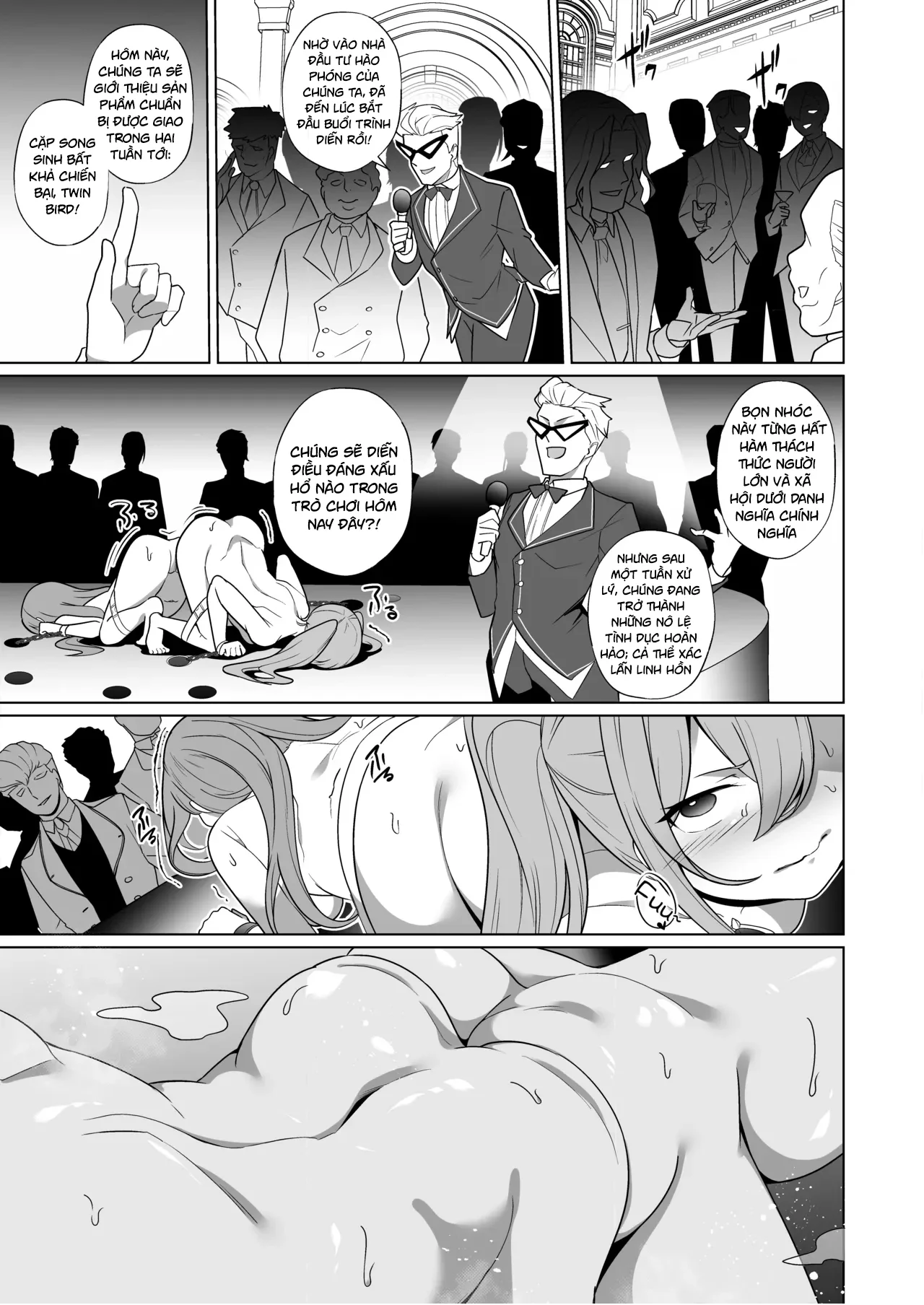 HentaiVN.net - Ảnh 29 - Jo Chiku Kako Plant Torawareta Hero Twin-Bird - Chapter 1