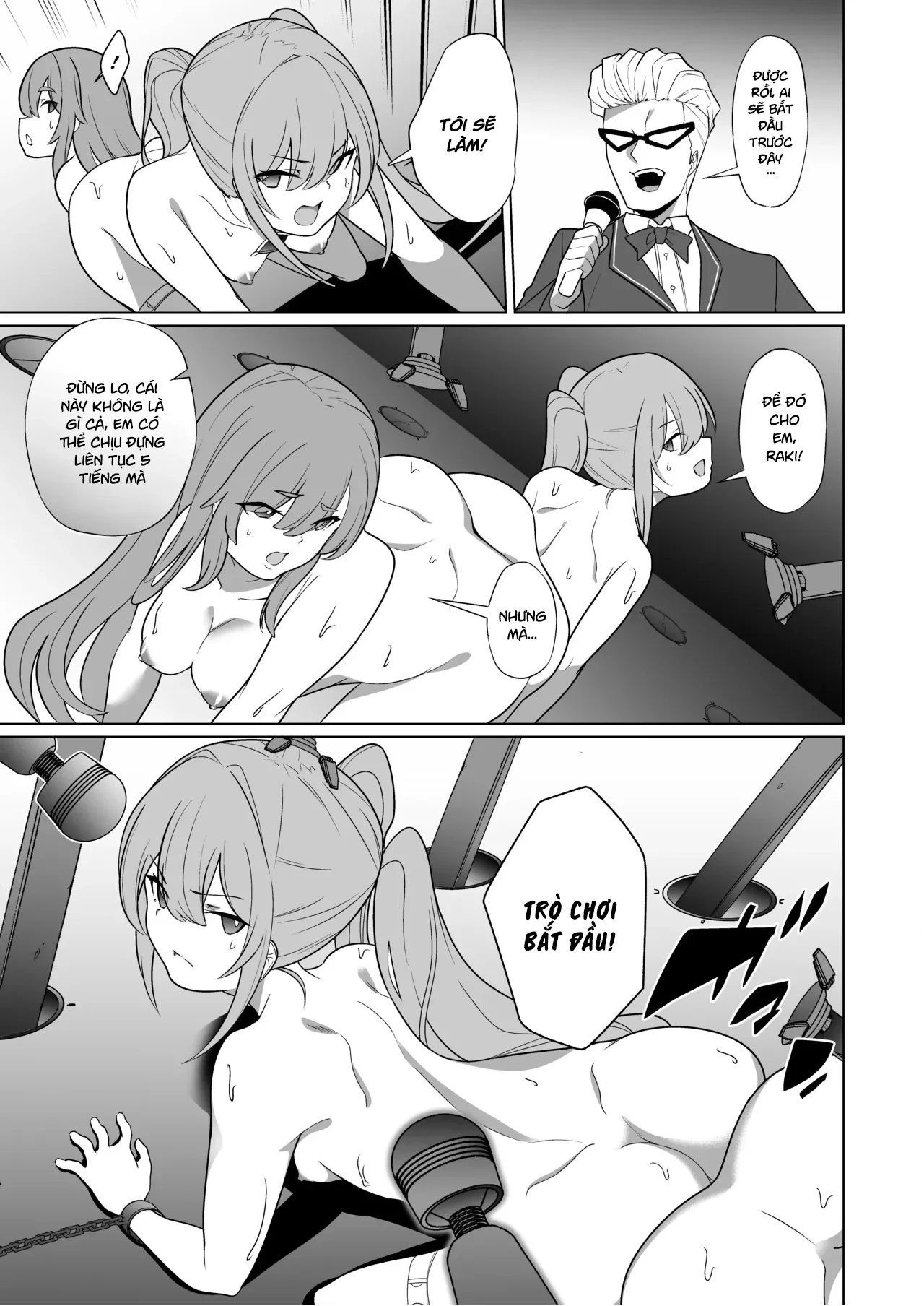 HentaiVN.net - Ảnh 33 - Jo Chiku Kako Plant Torawareta Hero Twin-Bird - Chapter 1