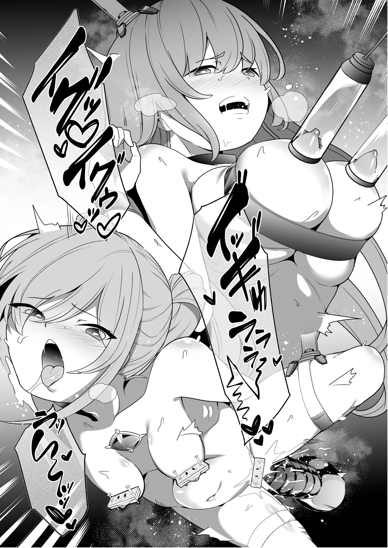 HentaiVN.net - Ảnh 43 - Jo Chiku Kako Plant Torawareta Hero Twin-Bird - Chapter 1