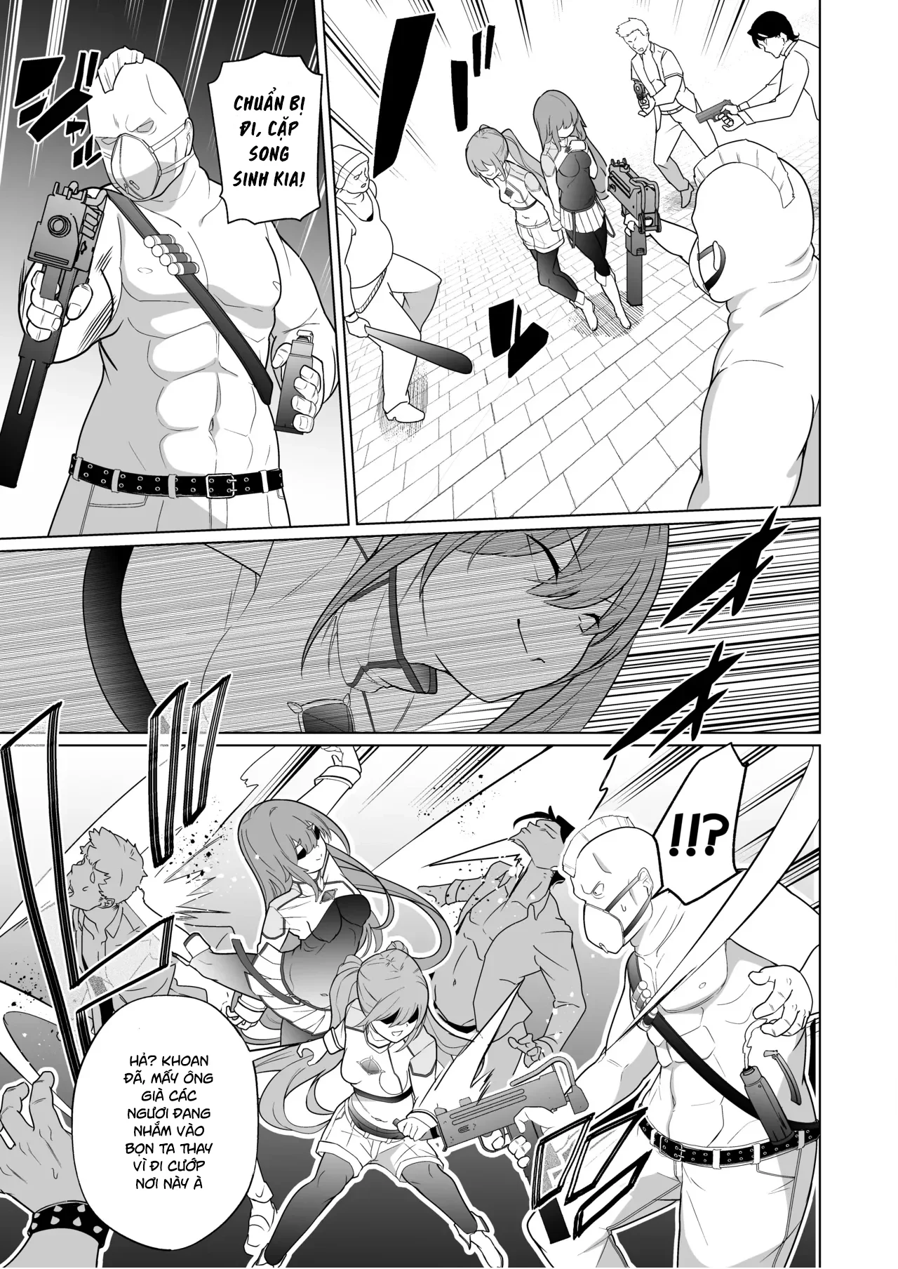 HentaiVN.net - Ảnh 5 - Jo Chiku Kako Plant Torawareta Hero Twin-Bird - Chapter 1