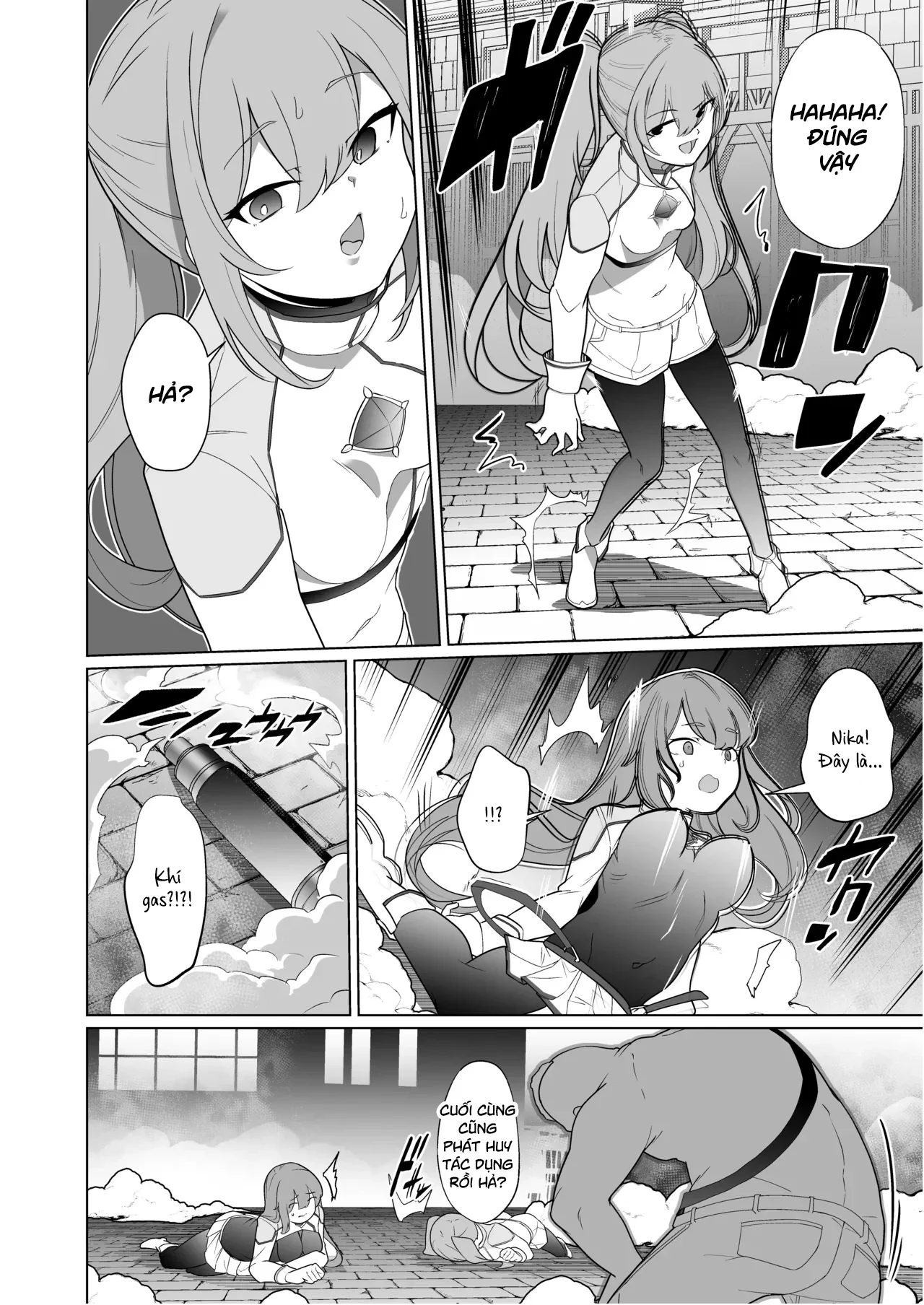 HentaiVN.net - Ảnh 8 - Jo Chiku Kako Plant Torawareta Hero Twin-Bird - Chapter 1
