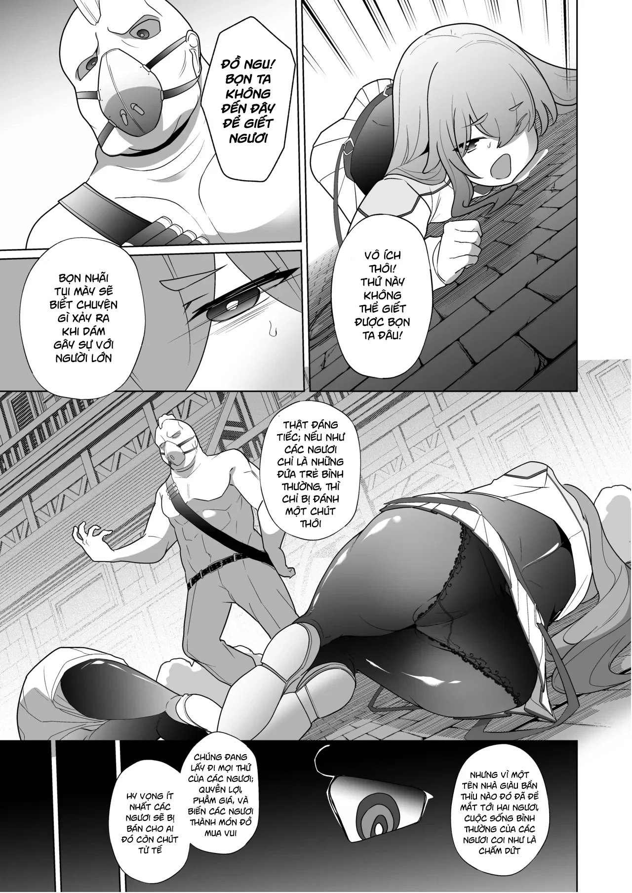 HentaiVN.net - Ảnh 9 - Jo Chiku Kako Plant Torawareta Hero Twin-Bird - Chapter 1