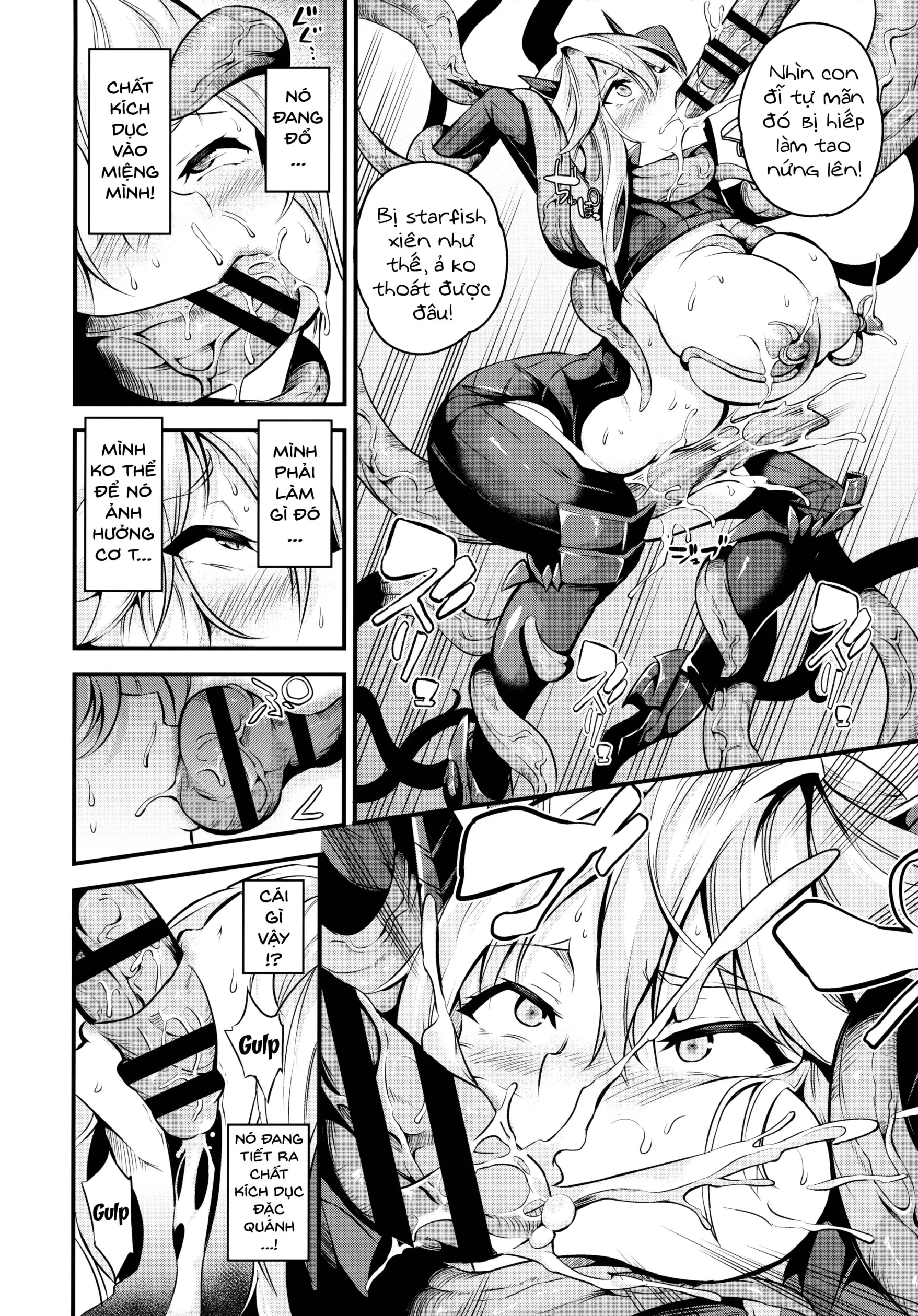 HentaiVN.net - Ảnh 16 - (Nasipasuta) Chichiue ga Buzama Haiboku Shita Hi [乳上が無様敗北した日] - Oneshot