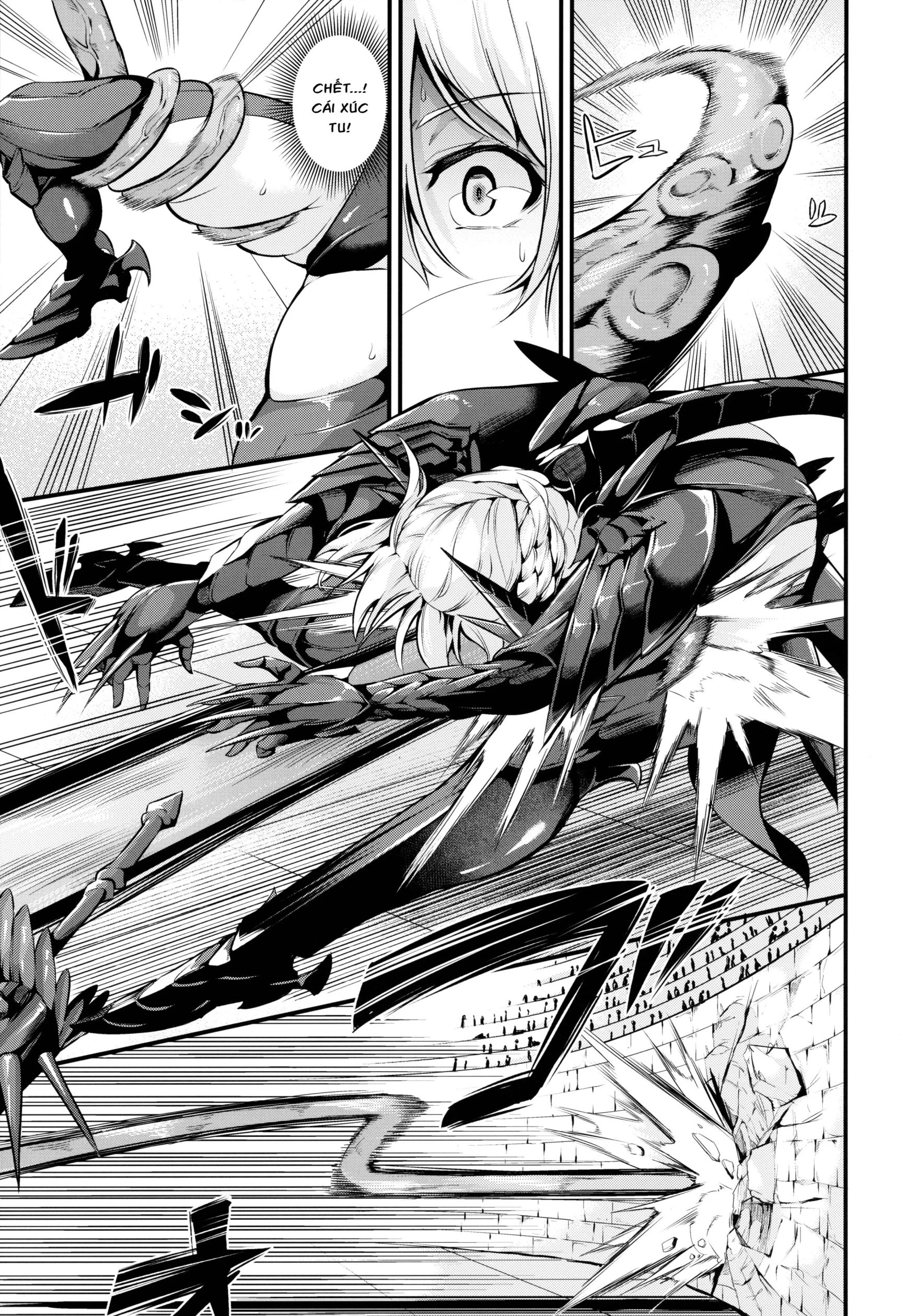 HentaiVN.net - Ảnh 7 - (Nasipasuta) Chichiue ga Buzama Haiboku Shita Hi [乳上が無様敗北した日] - Oneshot