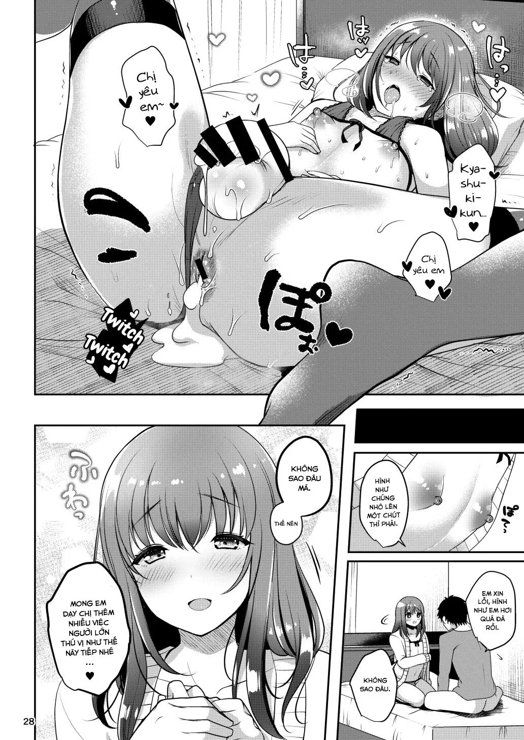 HentaiVN.net - Ảnh 18 - Senpai no Oppai - Chap 2