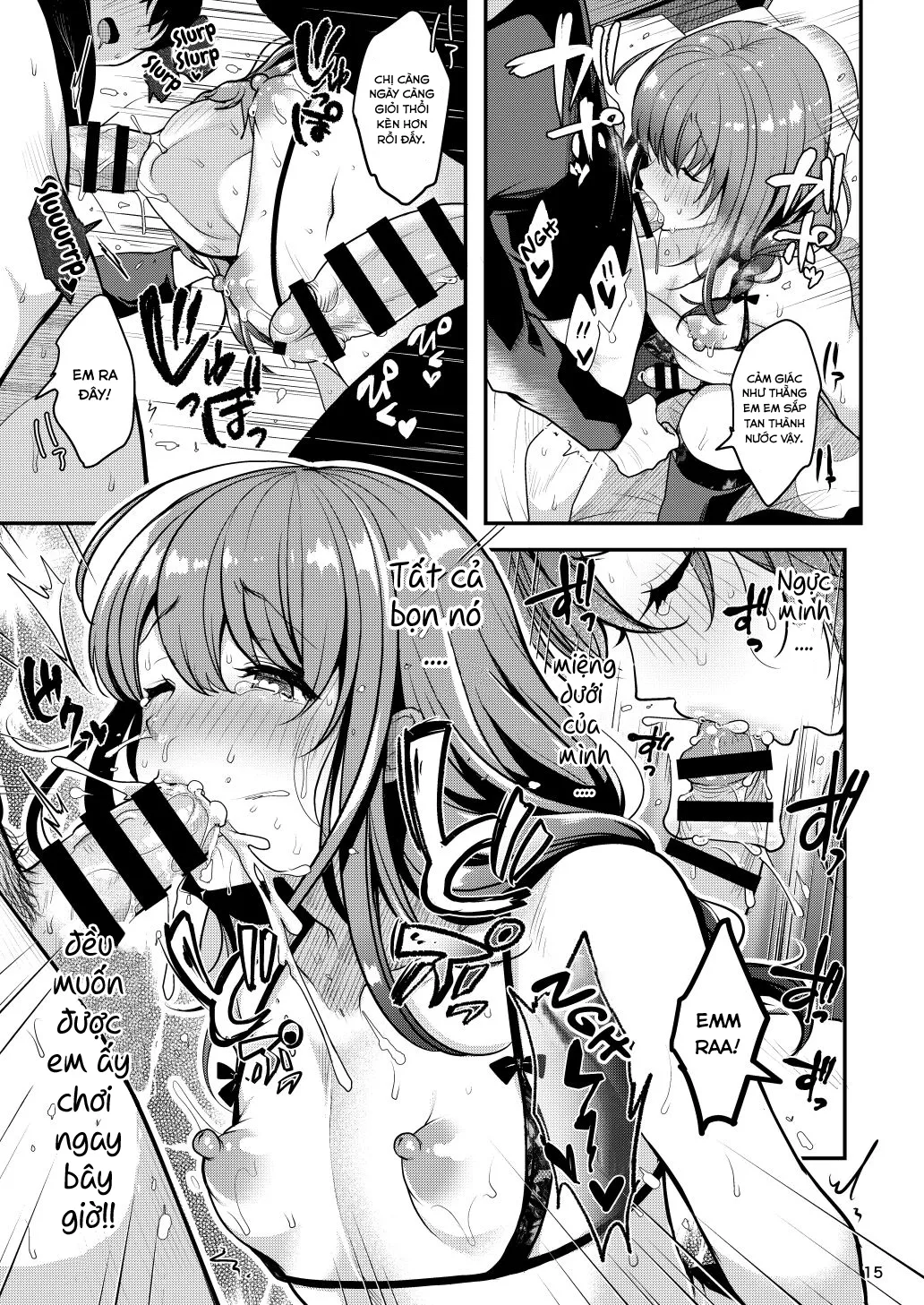 HentaiVN.net - Ảnh 18 - Senpai no Oppai - Chap 3
