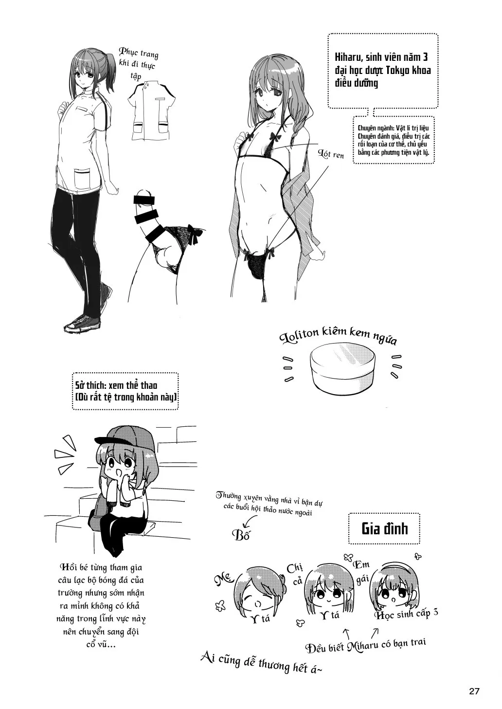 HentaiVN.net - Ảnh 29 - Senpai no Oppai - Chap 3