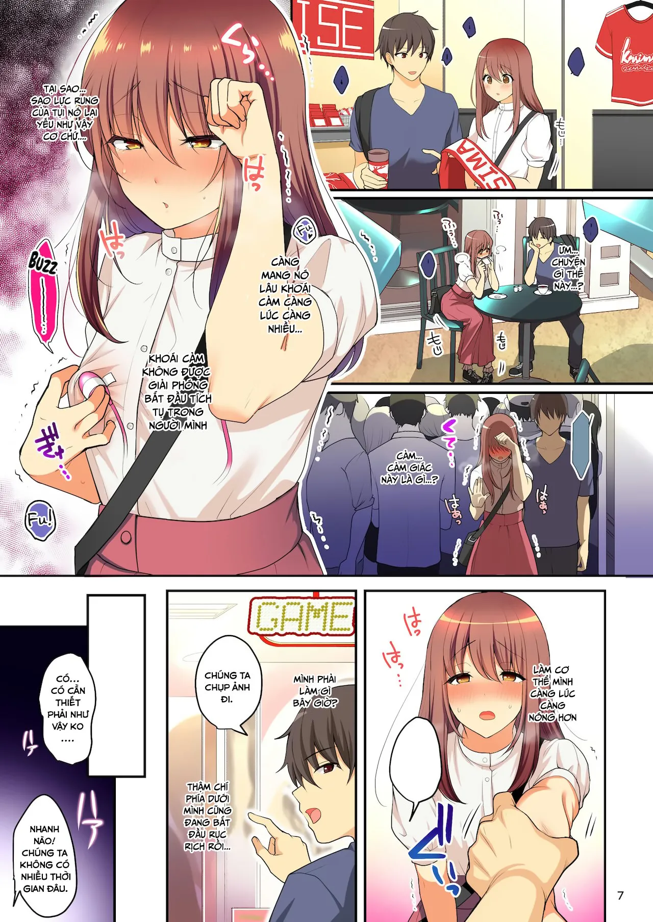 HentaiVN.net - Ảnh 9 - Senpai no Oppai - Chap 4