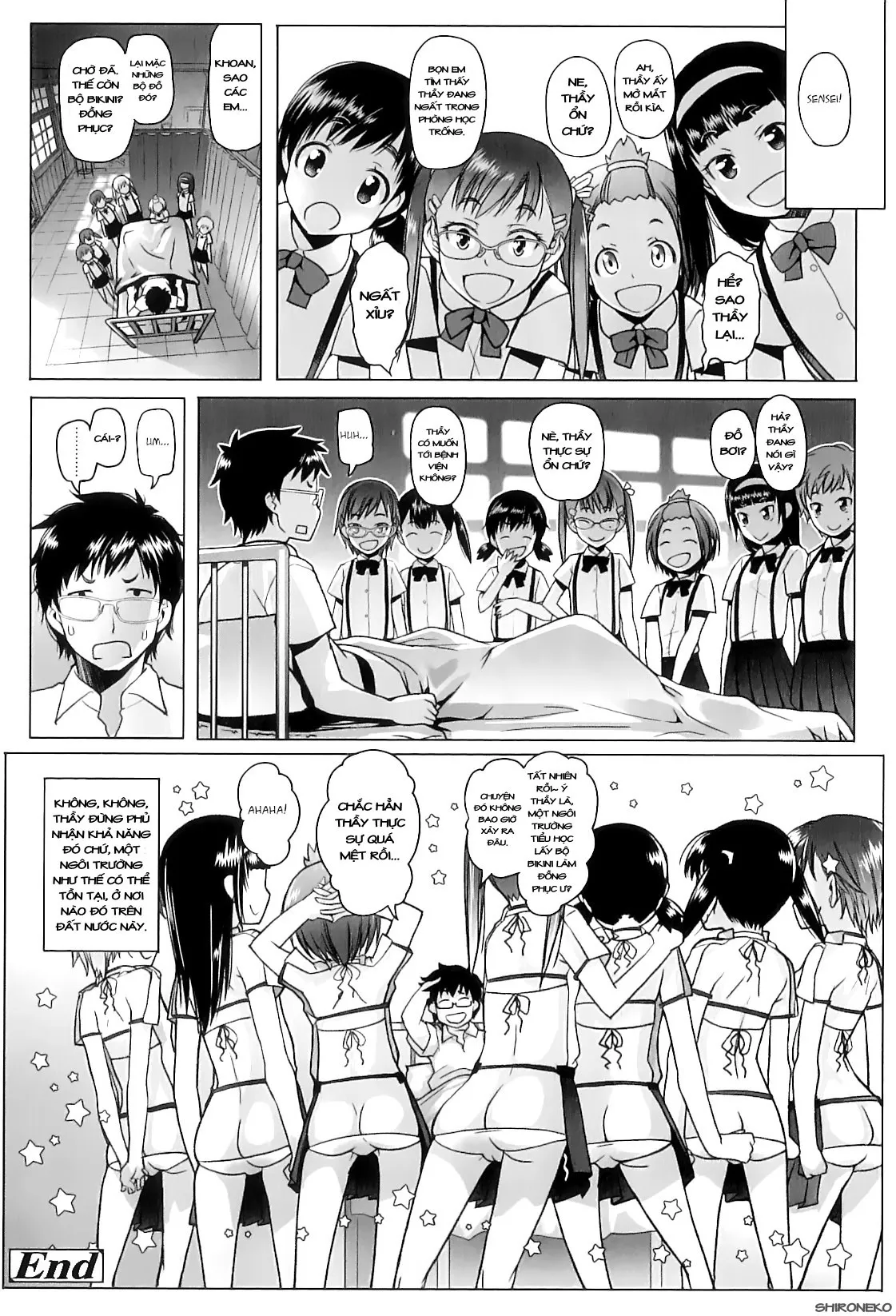 HentaiVN.net - Ảnh 31 - Shougono [しょうごの] - Chap 9 (Lowleg Private Elementary School-Chap 7) - End