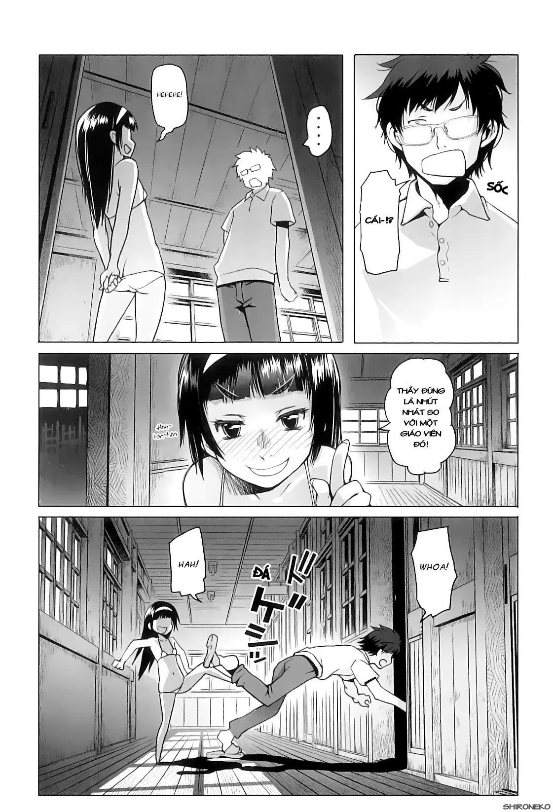 HentaiVN.net - Ảnh 4 - Shougono [しょうごの] - Chap 9 (Lowleg Private Elementary School-Chap 7) - End