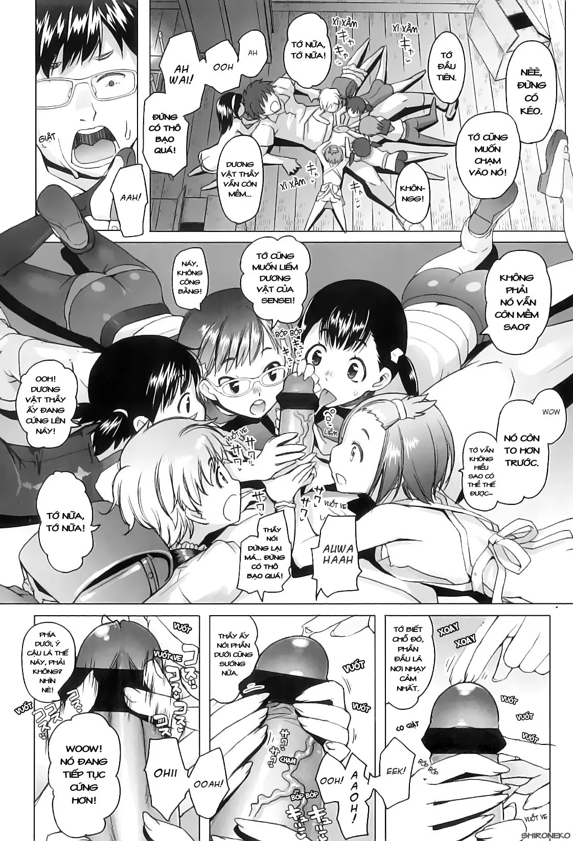 HentaiVN.net - Ảnh 9 - Shougono [しょうごの] - Chap 9 (Lowleg Private Elementary School-Chap 7) - End