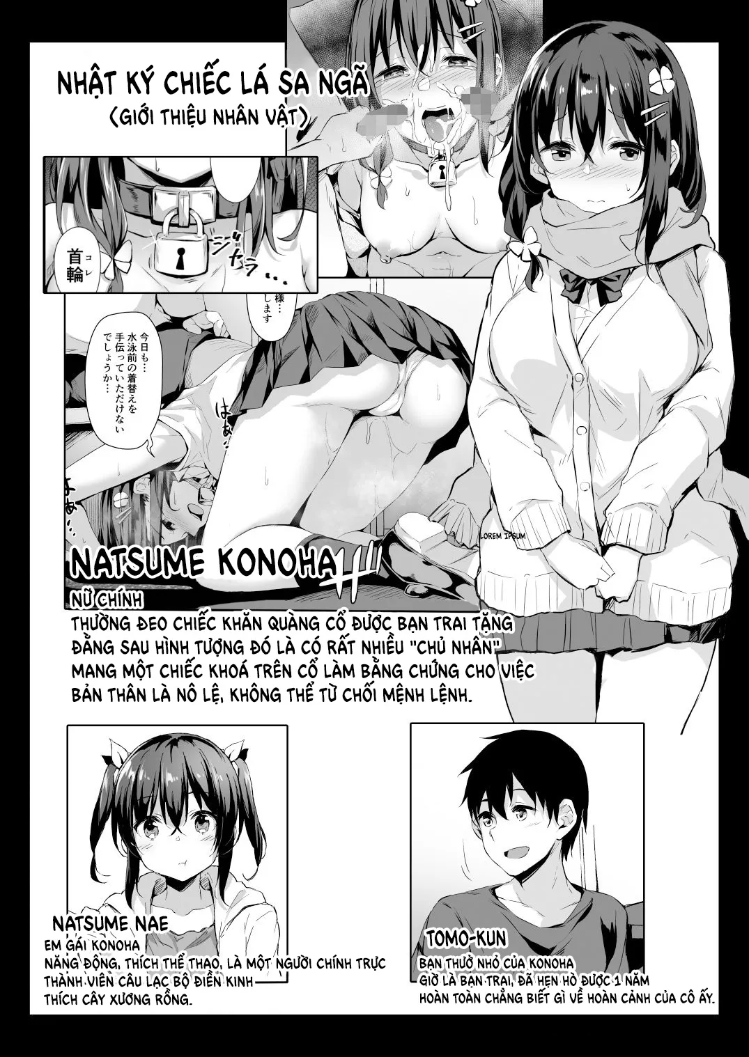 HentaiVN.net - Ảnh 4 - Nhật ký chiếc lá sa ngã [Ochiba Nikki -Roshutsu Choukyou Hen] - Oneshot