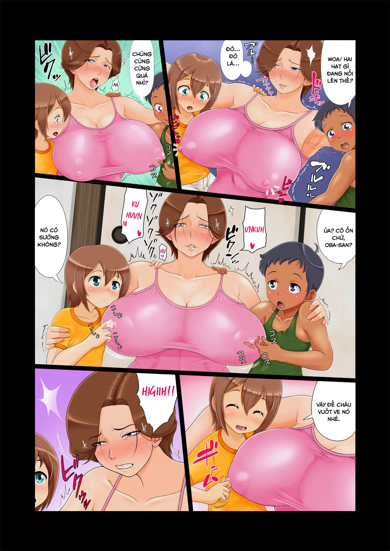 HentaiVN.net - Ảnh 10 - Shota Kyoudai to Tonari no Oba-san. [Two shota brothers and an older woman in the neighbourhood.] - Oneshot