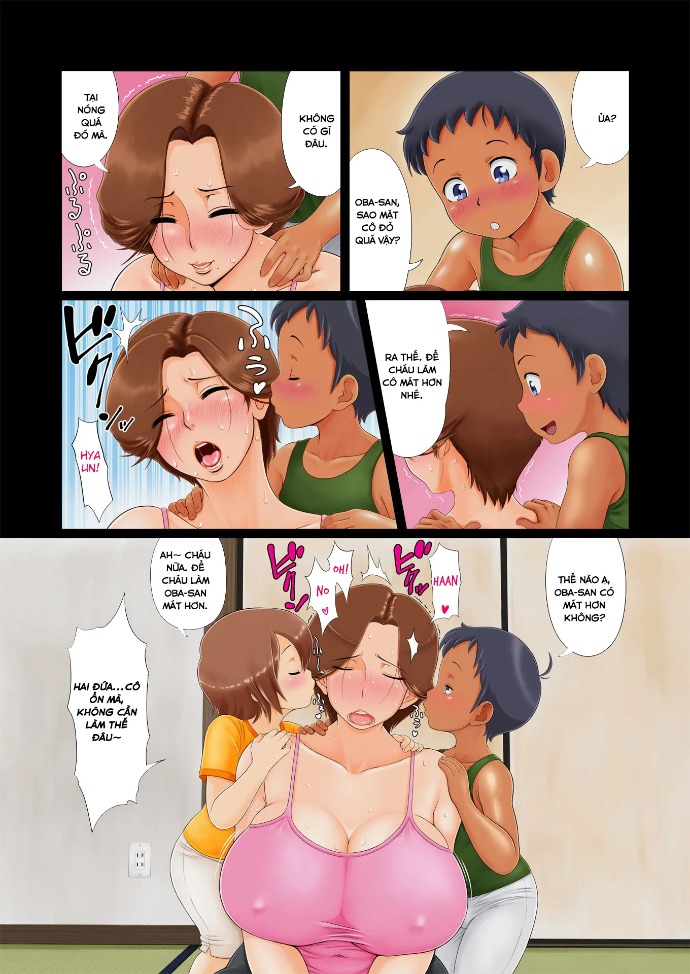HentaiVN.net - Ảnh 7 - Shota Kyoudai to Tonari no Oba-san. [Two shota brothers and an older woman in the neighbourhood.] - Oneshot