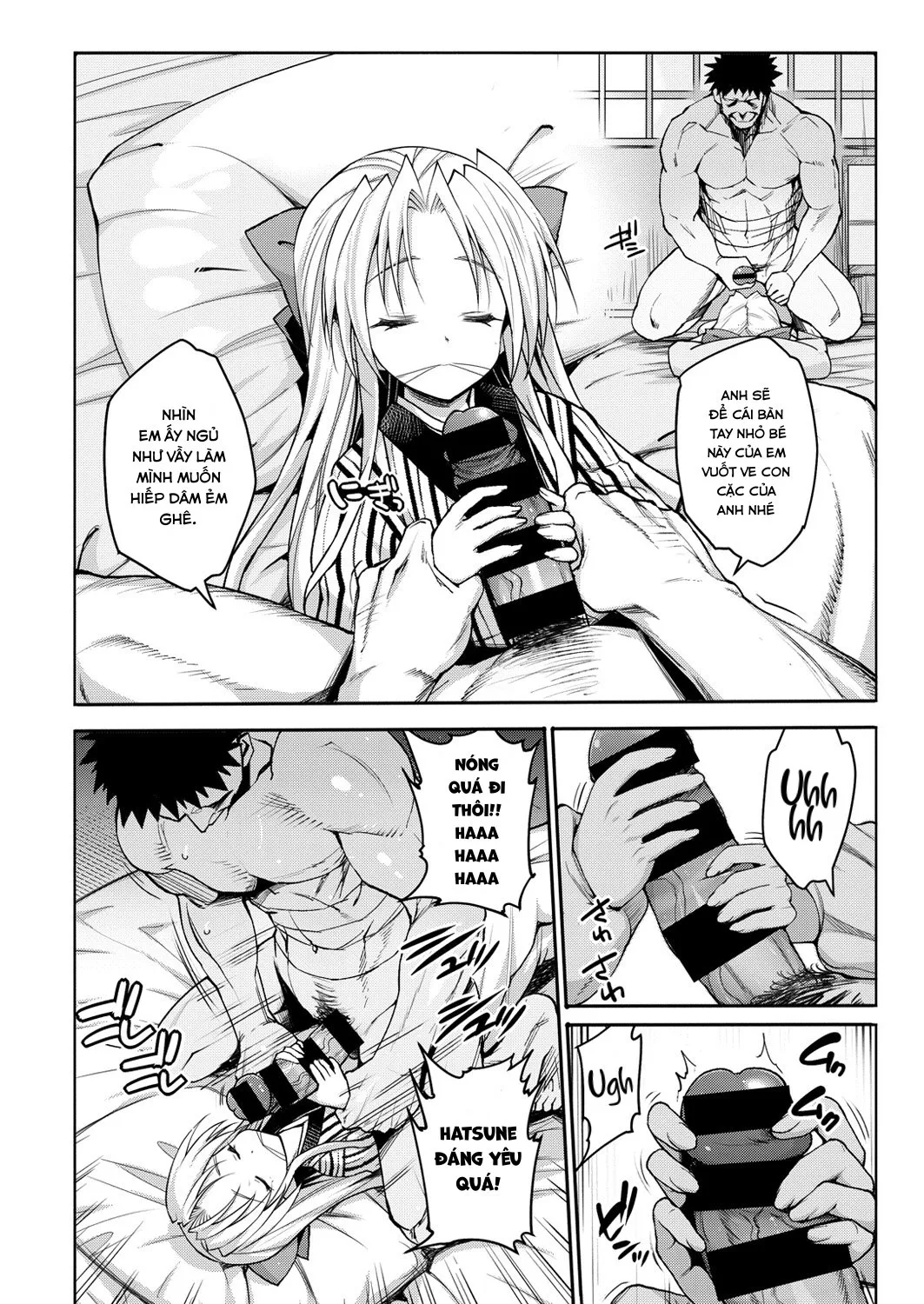 HentaiVN.net - Ảnh 4 - Địt bỏ mẹ con nợ thiếu tiền! [I Want to Rape the Hostess] - Chap 3