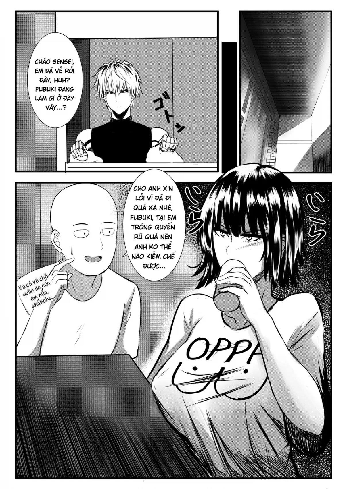 HentaiVN.net - Ảnh 26 - Buổi Ghé Thăm♥! (One punch Man) [One Thrush Man] - Một Lốc...(˵ ͡° ͜ʖ ͡°˵)(Ko Che)