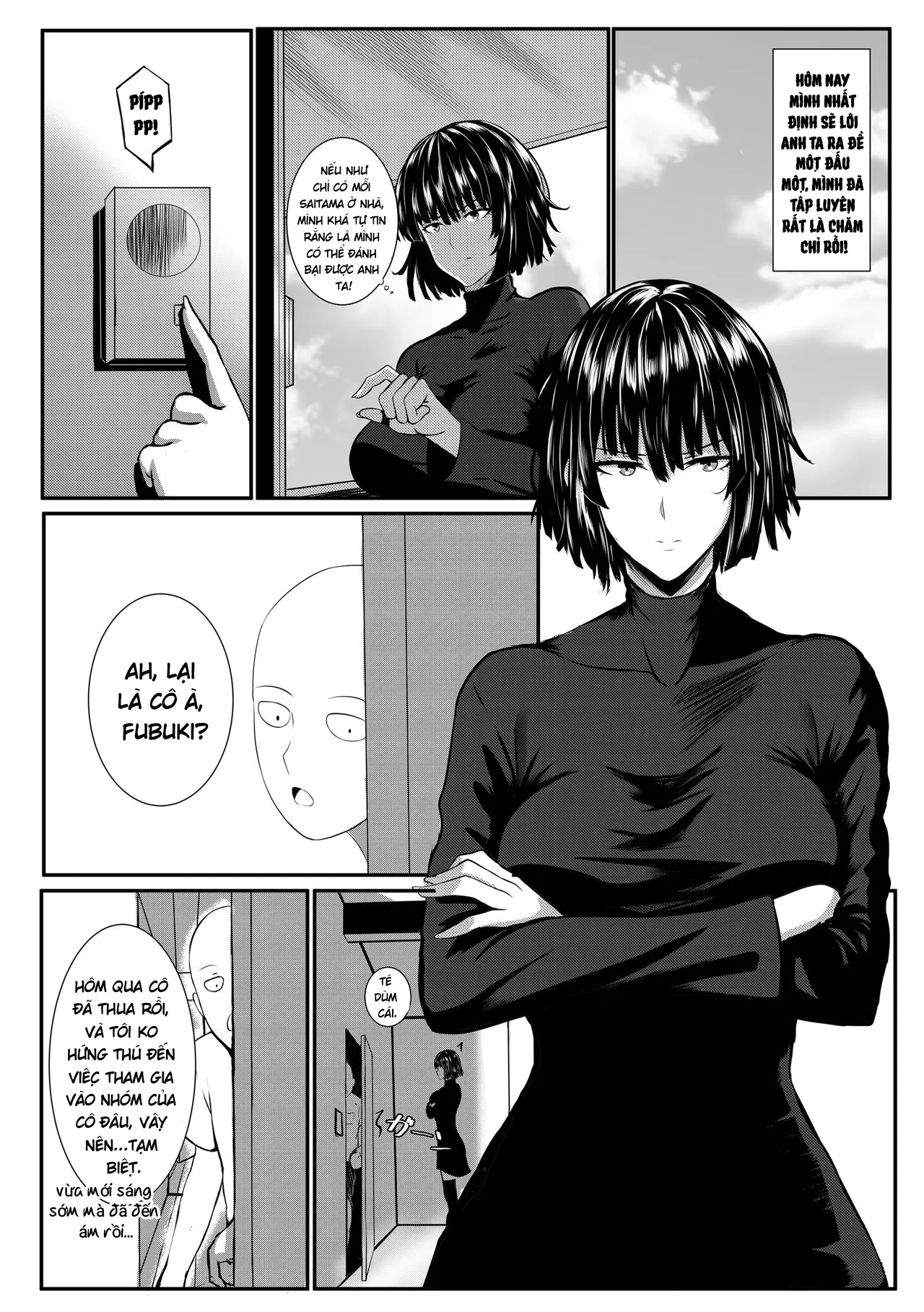 HentaiVN.net - Ảnh 5 - Buổi Ghé Thăm♥! (One punch Man) [One Thrush Man] - Một Lốc...(˵ ͡° ͜ʖ ͡°˵)(Ko Che)