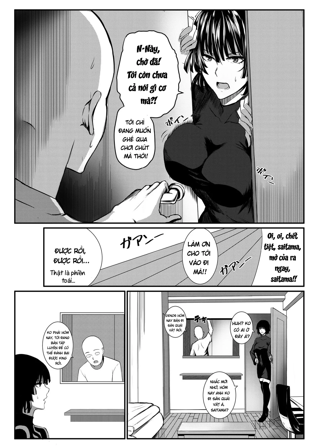 HentaiVN.net - Ảnh 6 - Buổi Ghé Thăm♥! (One punch Man) [One Thrush Man] - Một Lốc...(˵ ͡° ͜ʖ ͡°˵)(Ko Che)