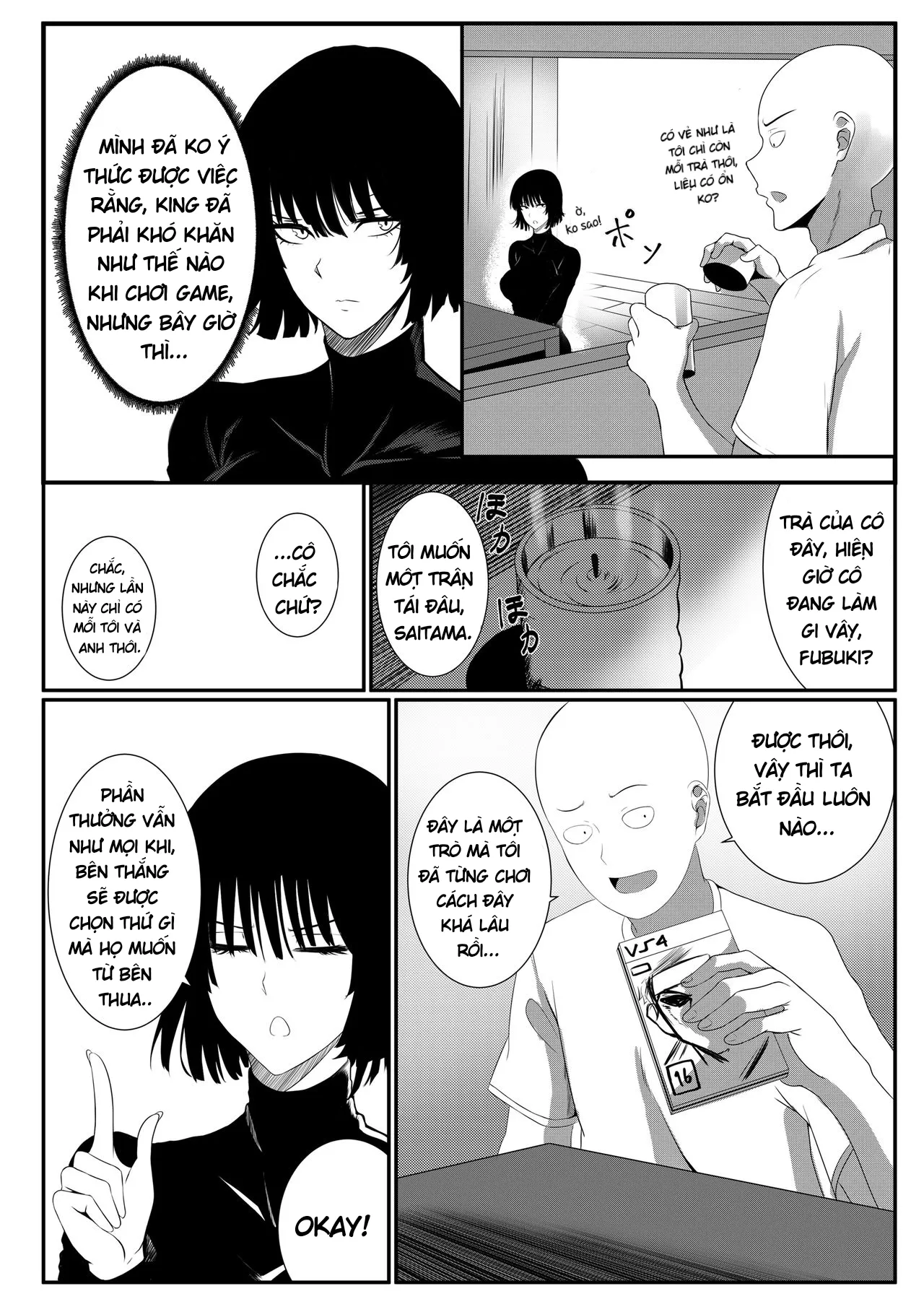 HentaiVN.net - Ảnh 7 - Buổi Ghé Thăm♥! (One punch Man) [One Thrush Man] - Một Lốc...(˵ ͡° ͜ʖ ͡°˵)(Ko Che)