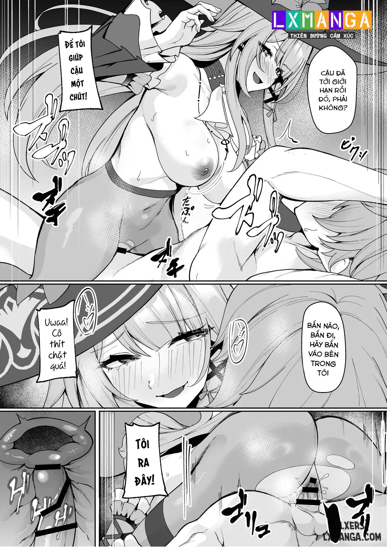 HentaiVN.net - Ảnh 11 - Madam Herta có vẻ như muốn tinh trùng của Caelus... - Oneshot