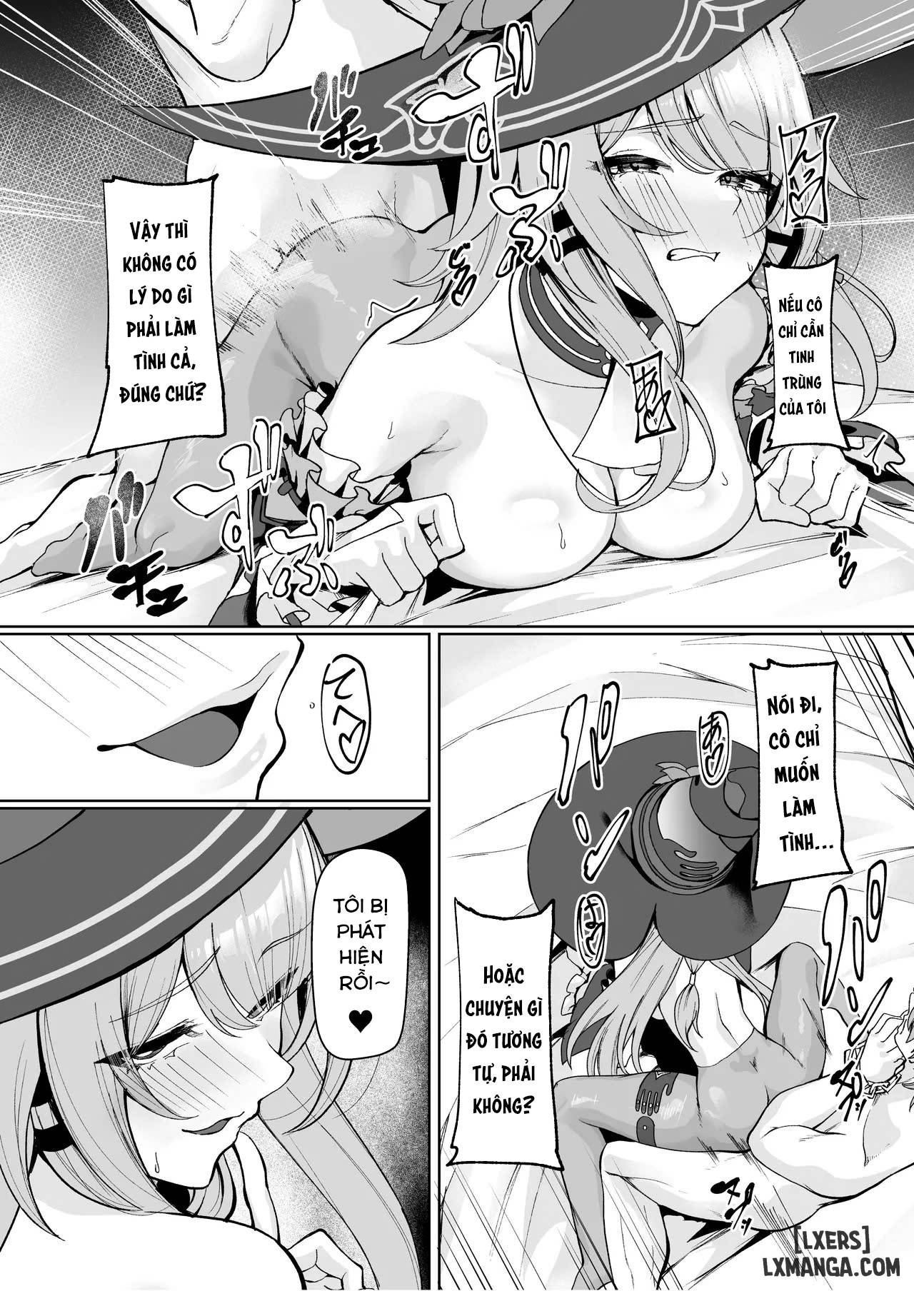 HentaiVN.net - Ảnh 9 - Madam Herta có vẻ như muốn tinh trùng của Caelus... - Oneshot
