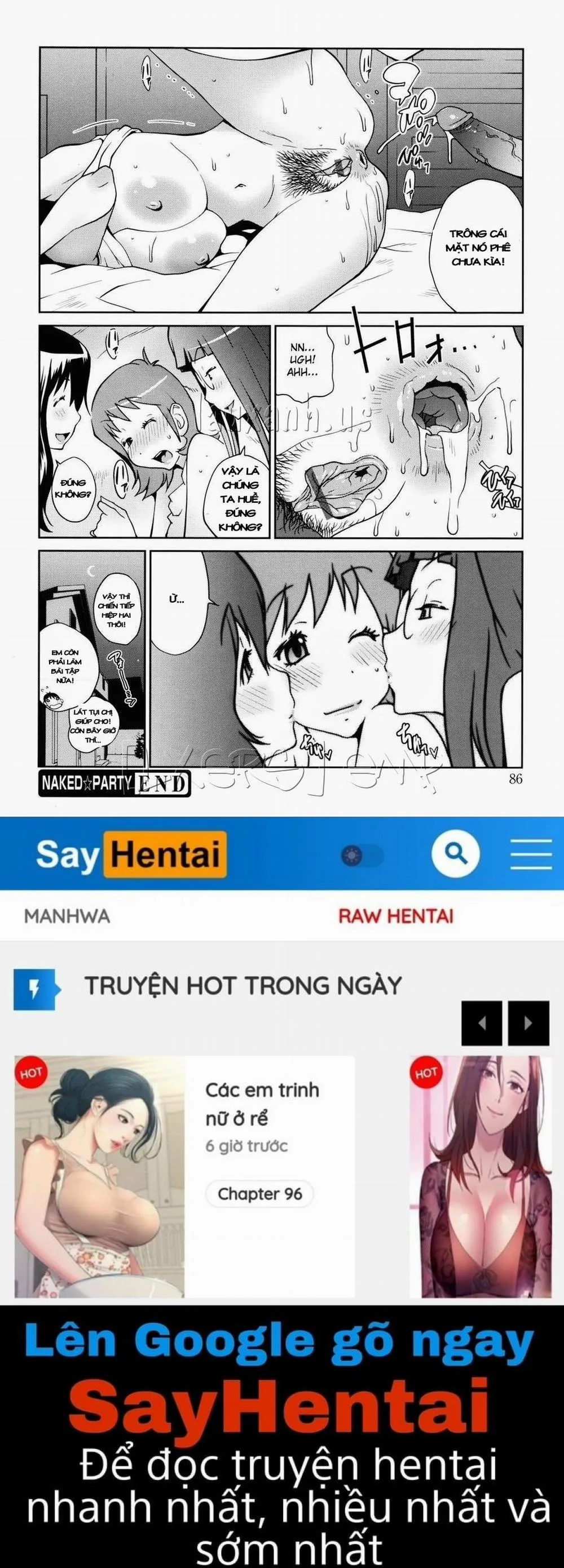 HentaiVN.net - Ảnh 19 - Naked Party - Chương 4