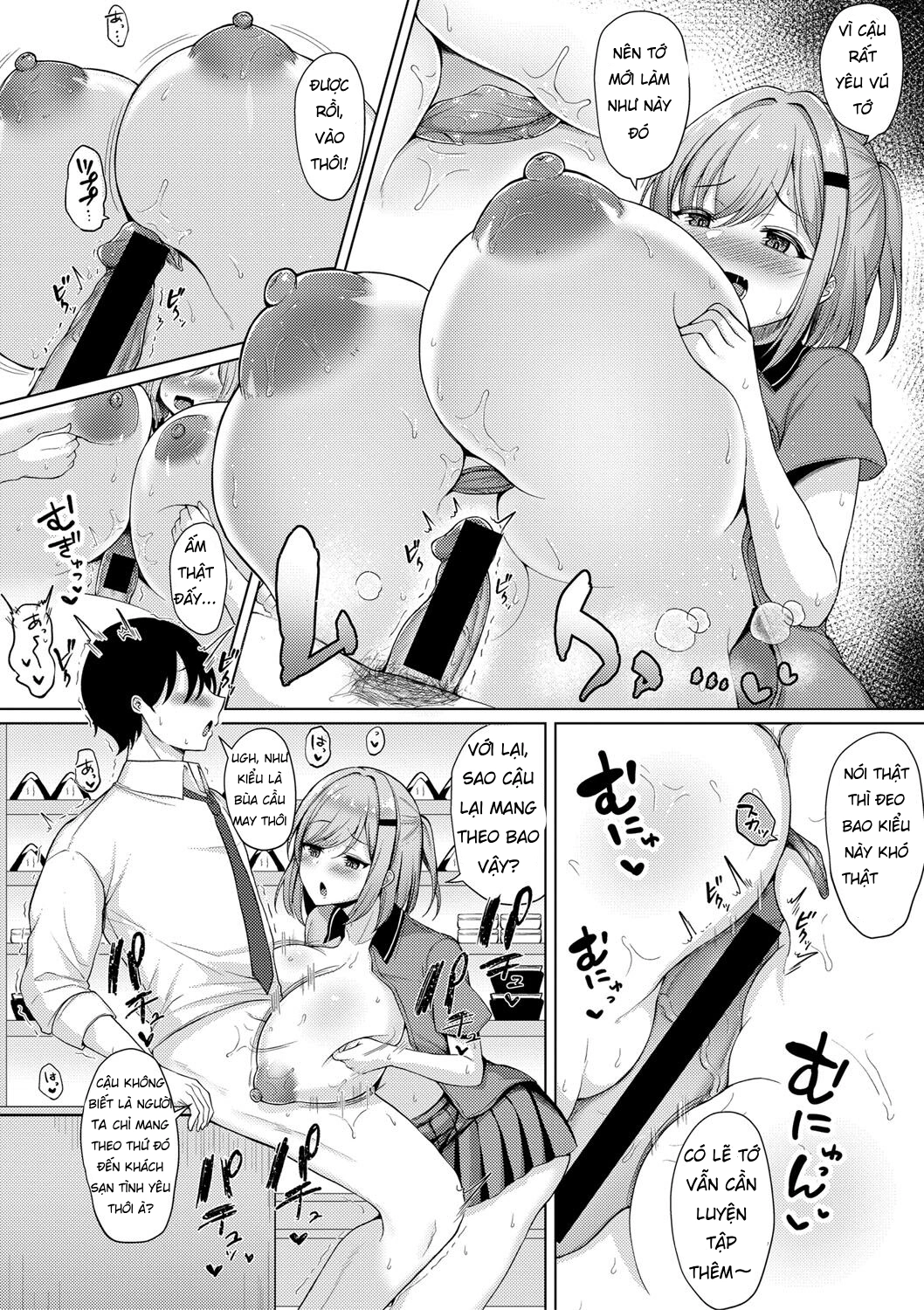 HentaiVN.net - Ảnh 13 - Kyonyuu Tsurego no Seiyoku ga Tsuyosugiru Hanashi (COMIC Shingeki 2021-05) - Oneshot