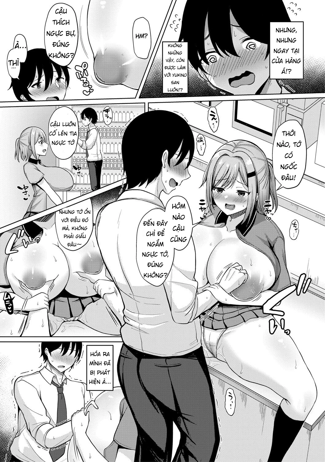 HentaiVN.net - Ảnh 8 - Kyonyuu Tsurego no Seiyoku ga Tsuyosugiru Hanashi (COMIC Shingeki 2021-05) - Oneshot