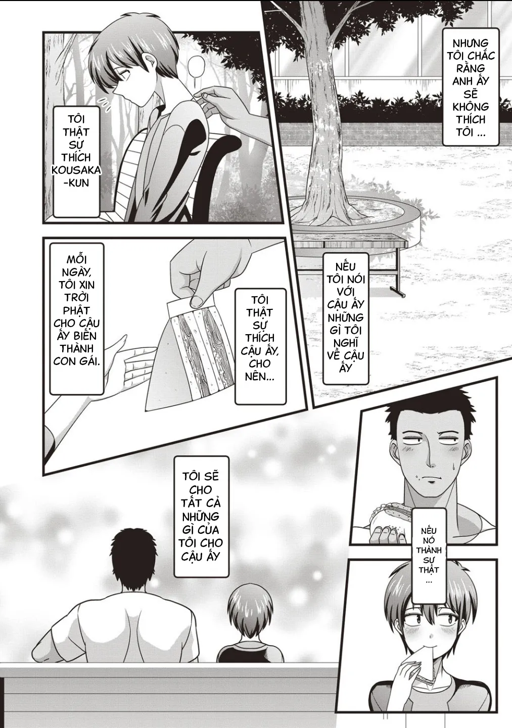 HentaiVN.net - Ảnh 4 - Tôi muốn thằng bạn thân trở thành bạn gái! [Boku no Negai to Kimagure na Kiseki/ボクの願いと気まぐれな軌跡] - Oneshot siêu ngọt