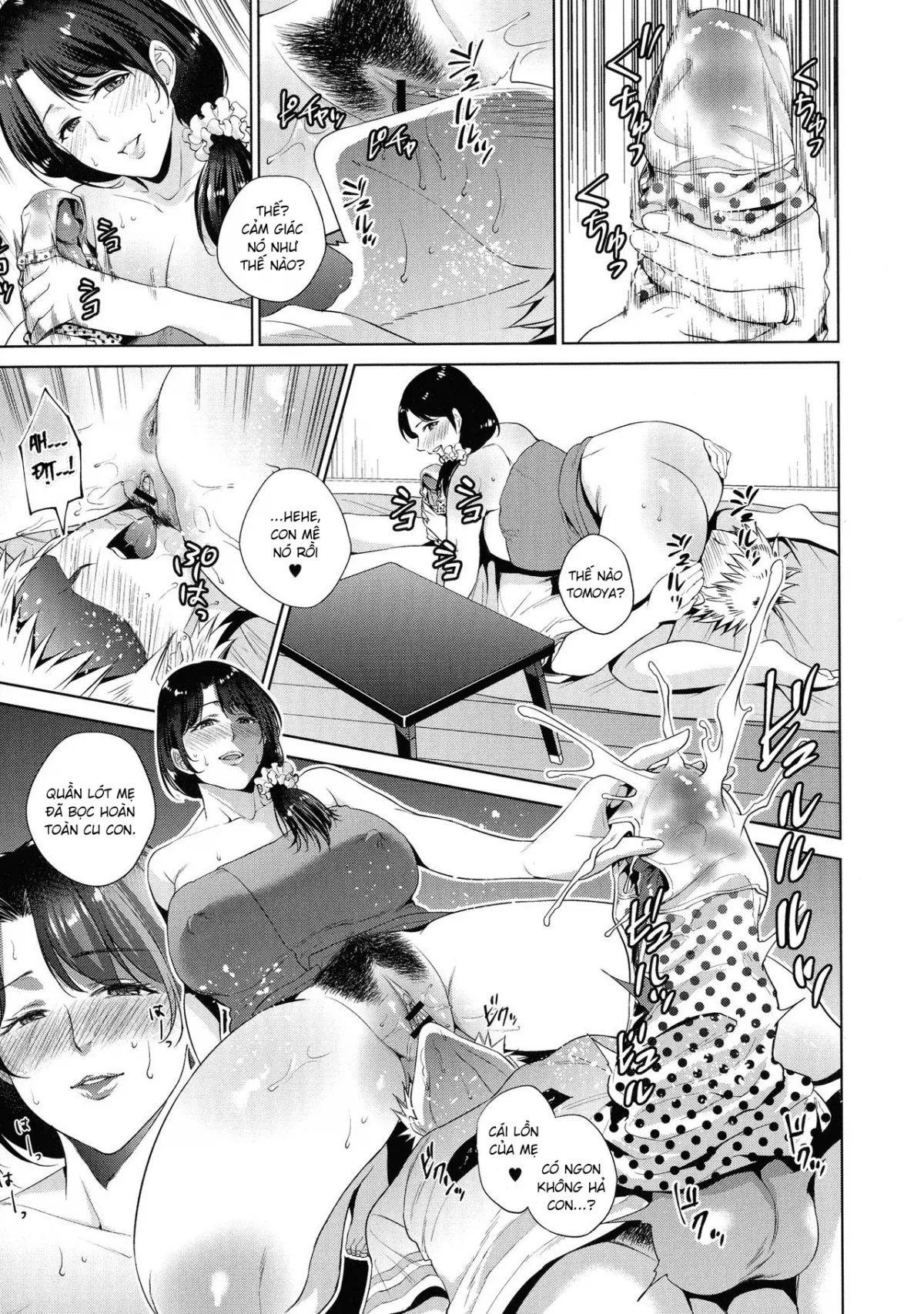 HentaiVN.net - Ảnh 11 - Ngày mà tôi hoà làm một với mẹ [Haha to Majiwaru Hi; Apart to Haha] - Chap 1