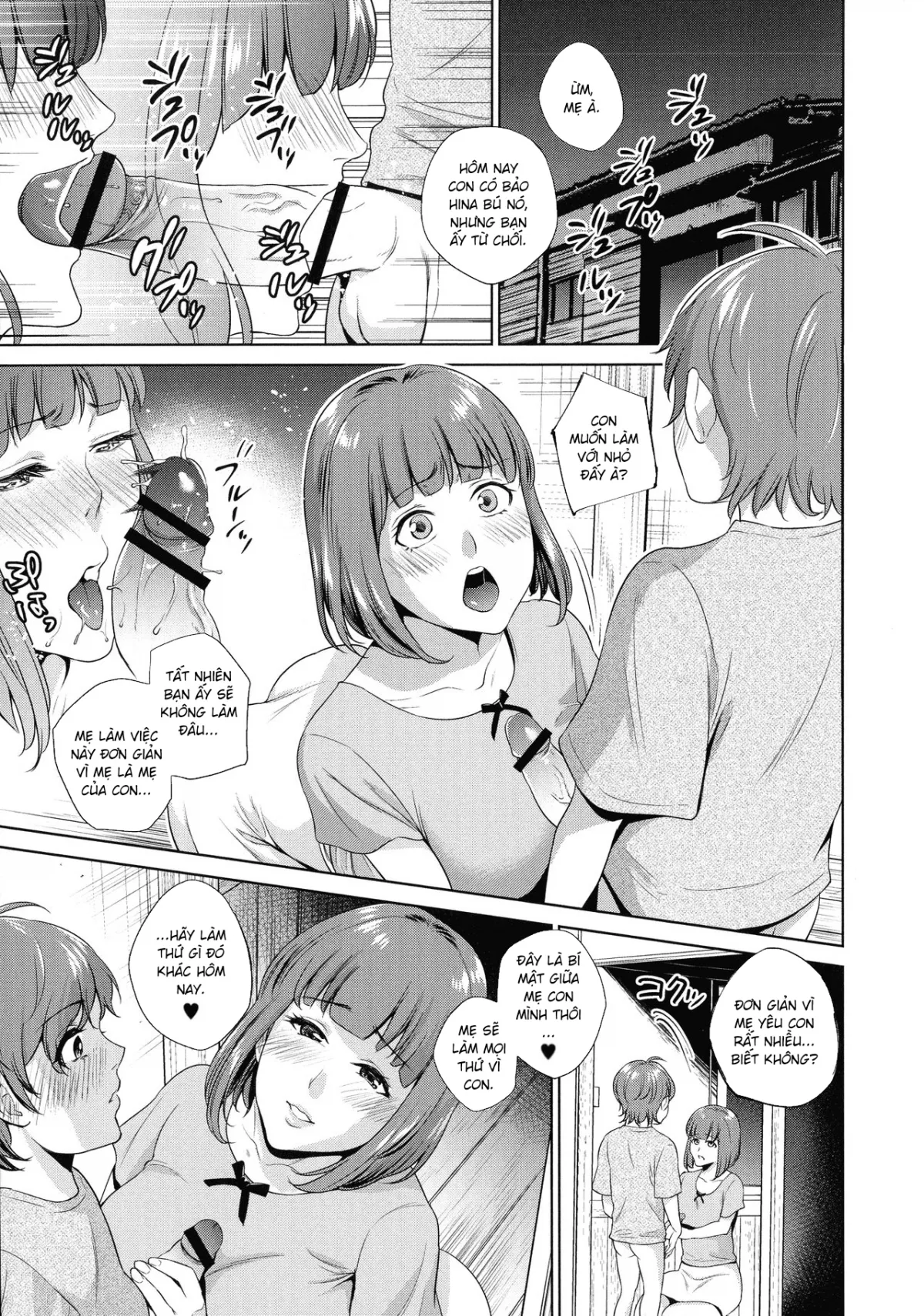 HentaiVN.net - Ảnh 7 - Ngày mà tôi hoà làm một với mẹ [Haha to Majiwaru Hi; Apart to Haha] - Chap 2