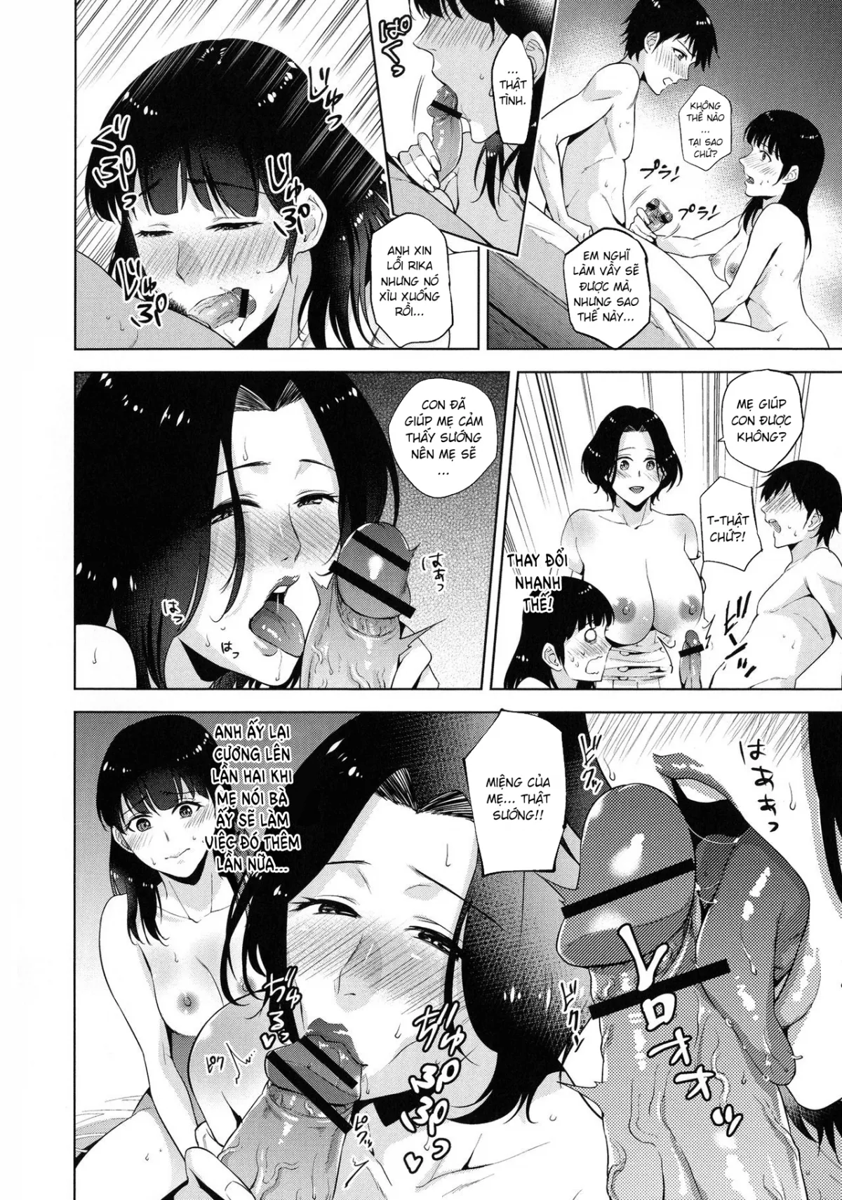 HentaiVN.net - Ảnh 12 - Ngày mà tôi hoà làm một với mẹ [Haha to Majiwaru Hi; Apart to Haha] - Chap 3