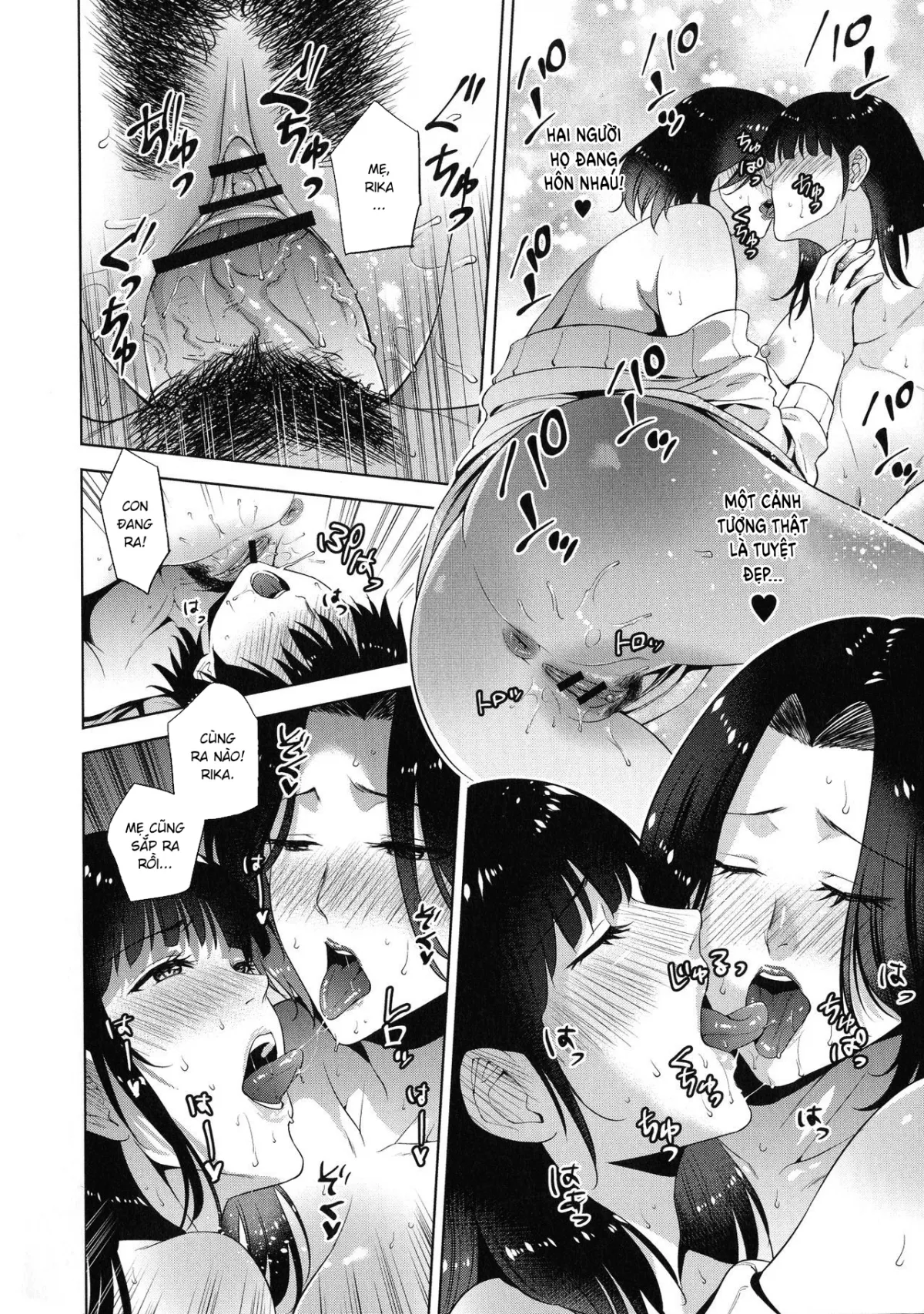 HentaiVN.net - Ảnh 18 - Ngày mà tôi hoà làm một với mẹ [Haha to Majiwaru Hi; Apart to Haha] - Chap 3